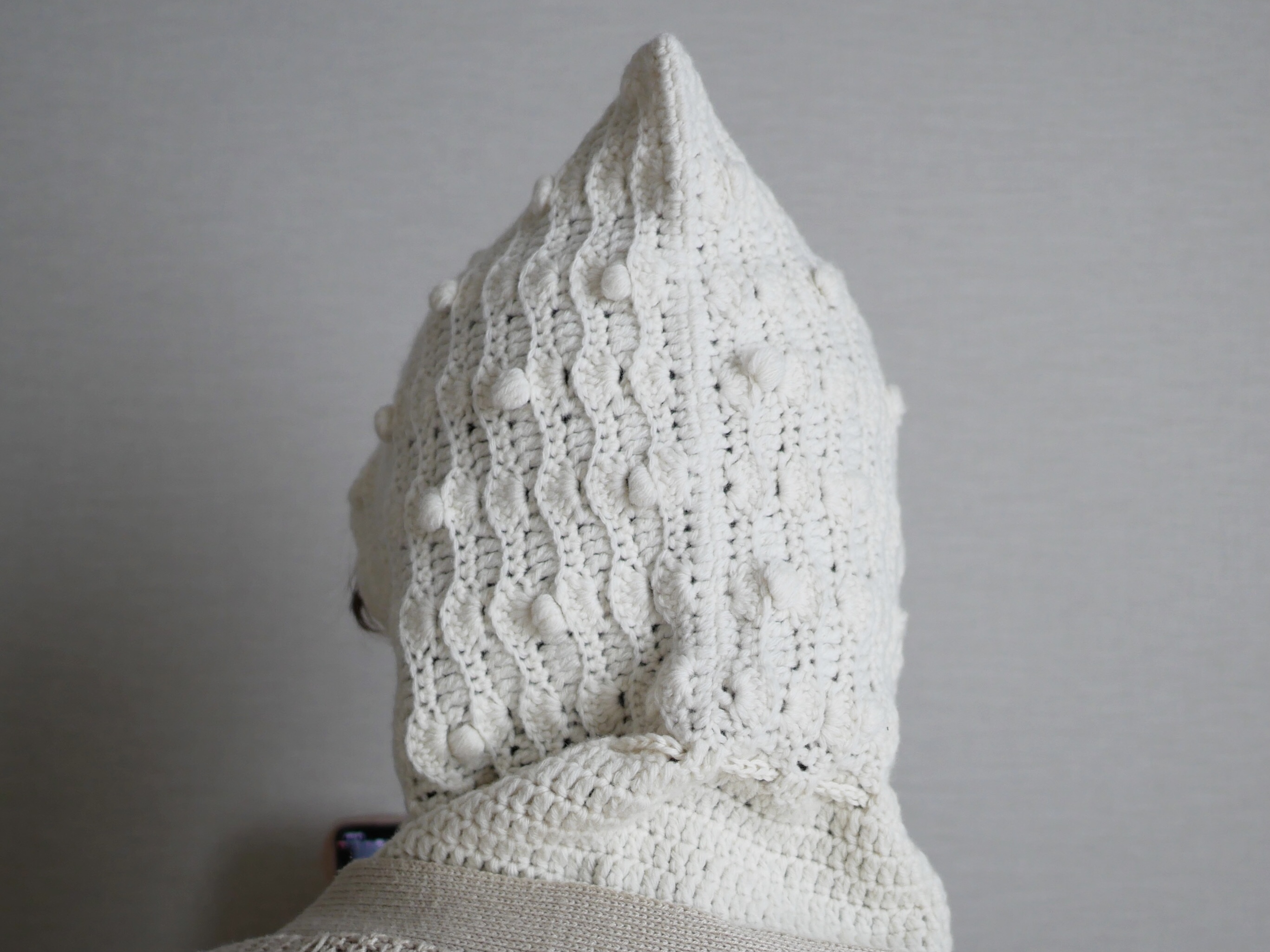 かぎ針編み｜うねうねクッキーなバラクラバ制作講座【PDF編み図付き】｜ベビー〜大人サイズの紹介画像5