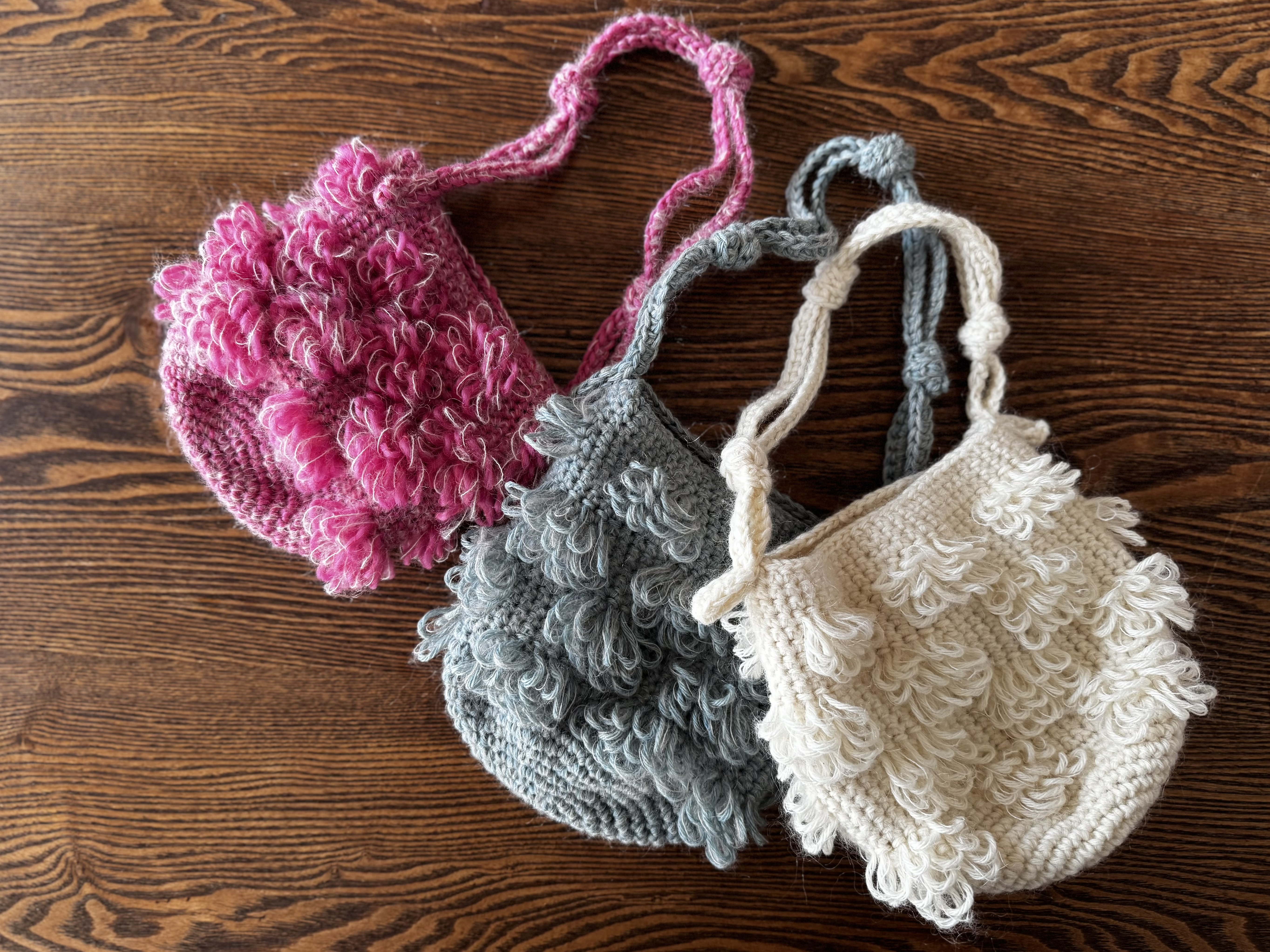 リング編みのにょろにょろBagの作り方【PDF編み図付】の紹介画像1