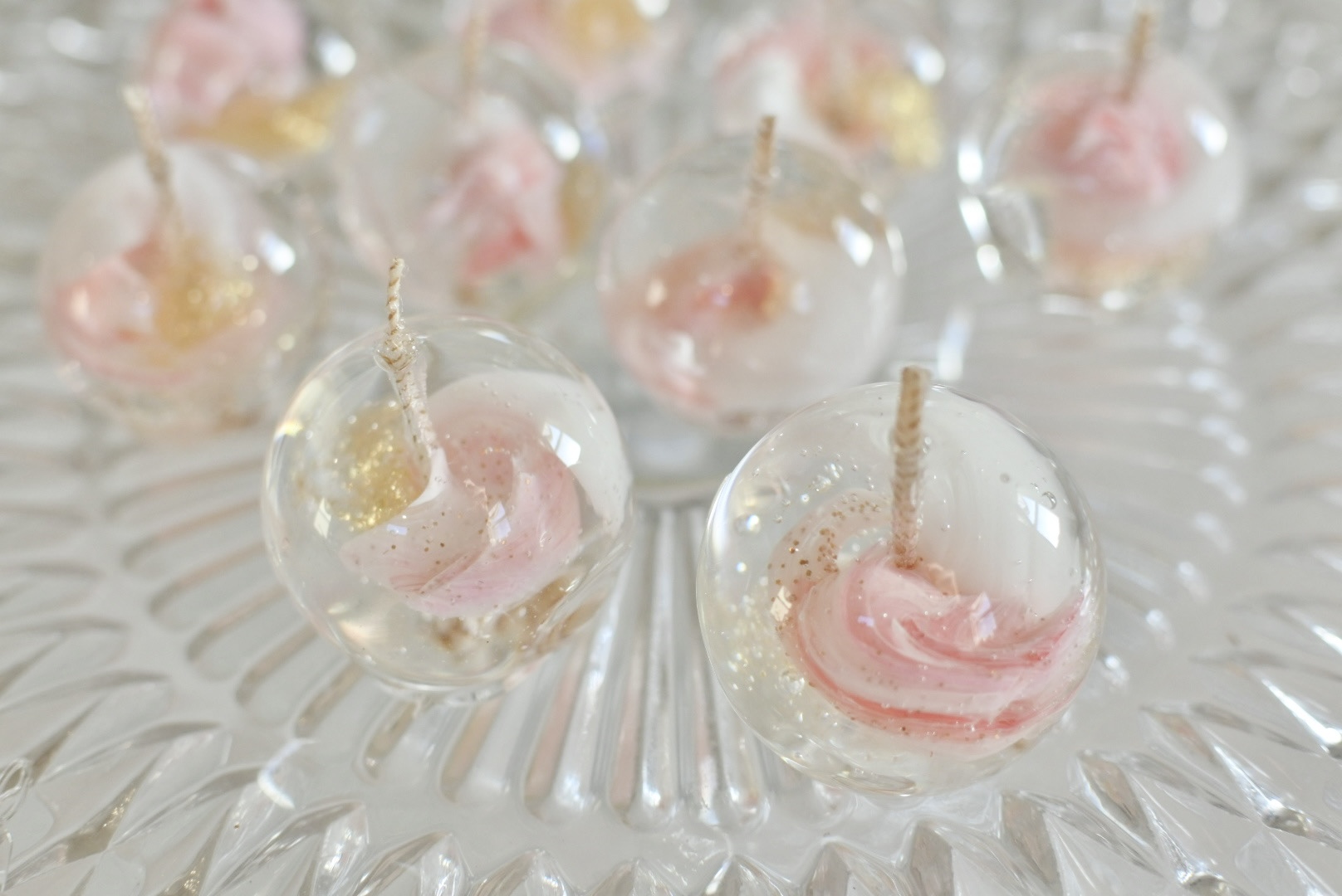 小さな球体キャンドルの作り方の紹介画像5