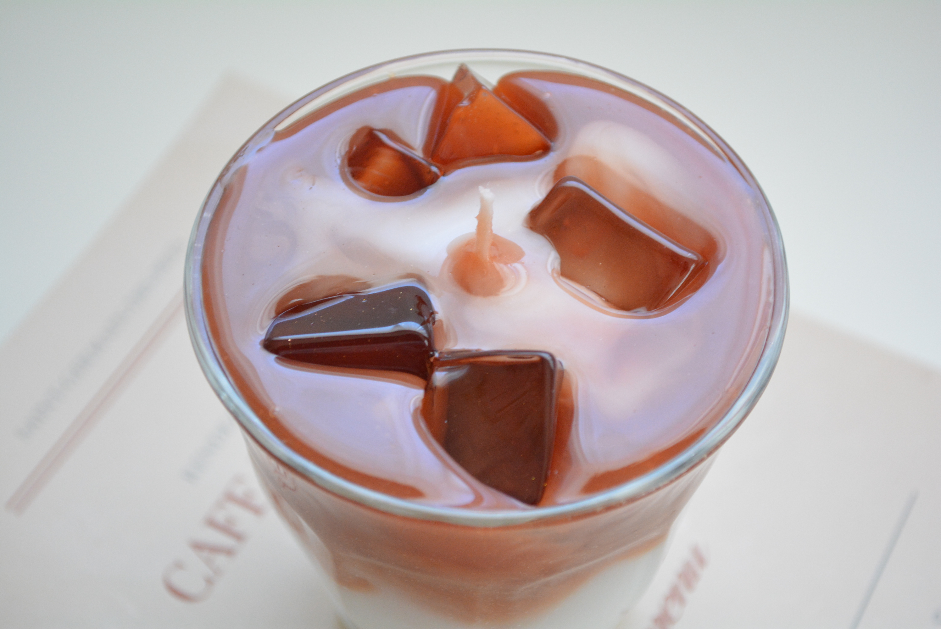 カフェラテキャンドルの作り方 (cafe latte candle)の紹介画像1