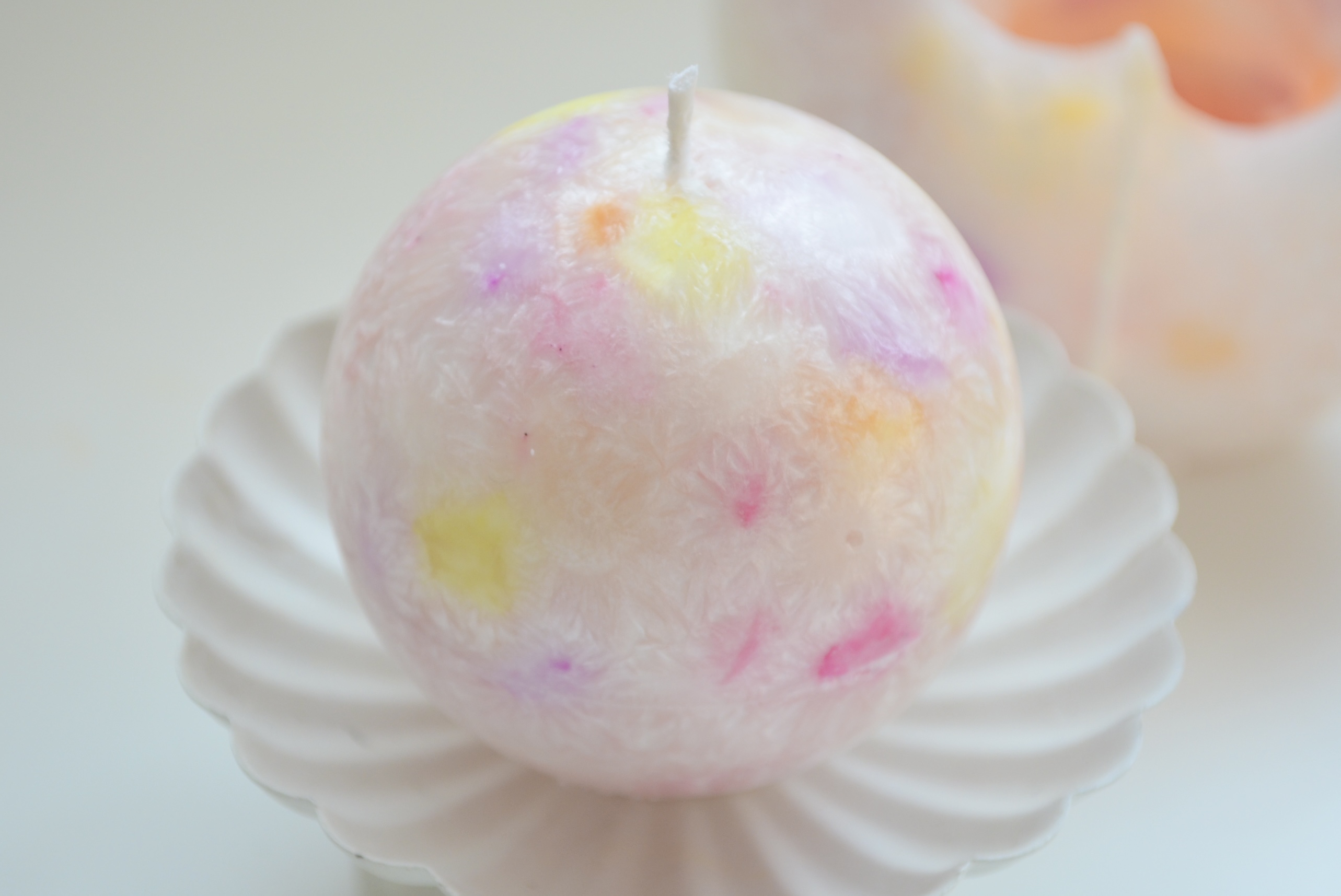 アロマパームグラデーションキャンドルの作り方の紹介画像3