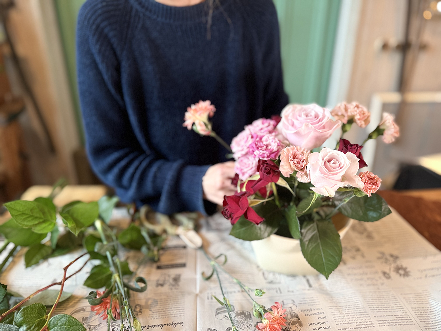 自分で作る！母の日に贈るフラワーアレンジの紹介画像5