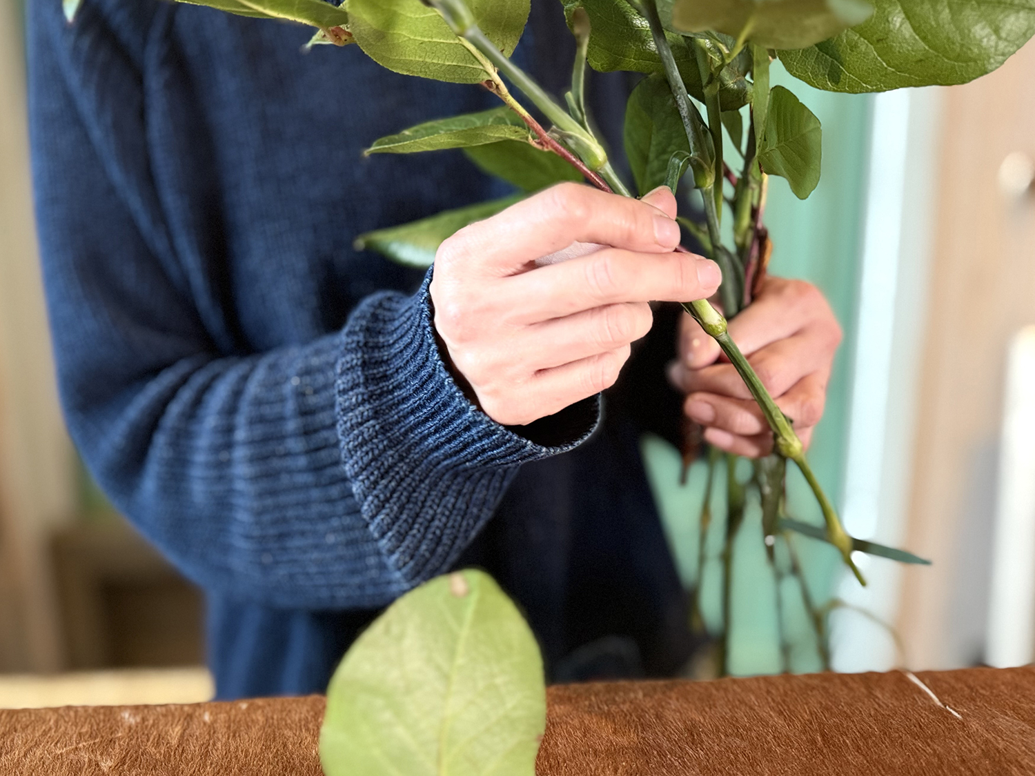 母の日! 初めてでも安心 カーネーションのスパイラルブーケ の紹介画像4