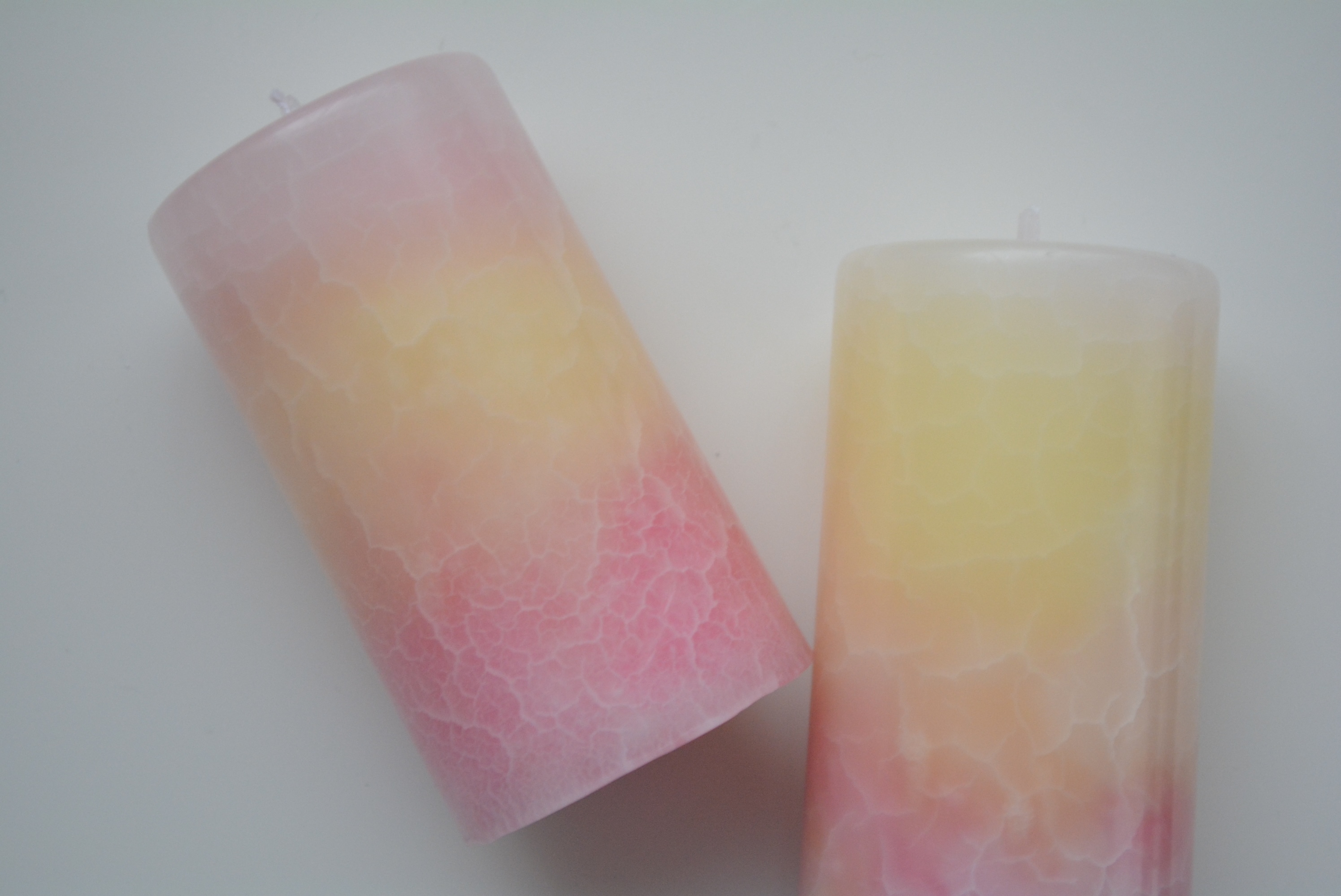 3種のクラックグラデーションキャンドルの作り方の紹介画像1