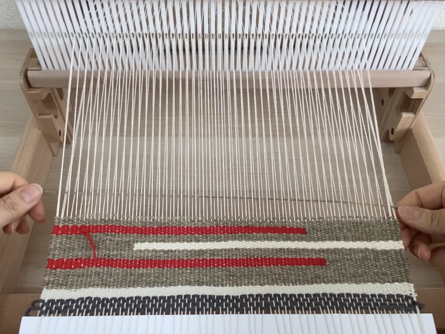 引き返し織りのランチョンマットの紹介画像3