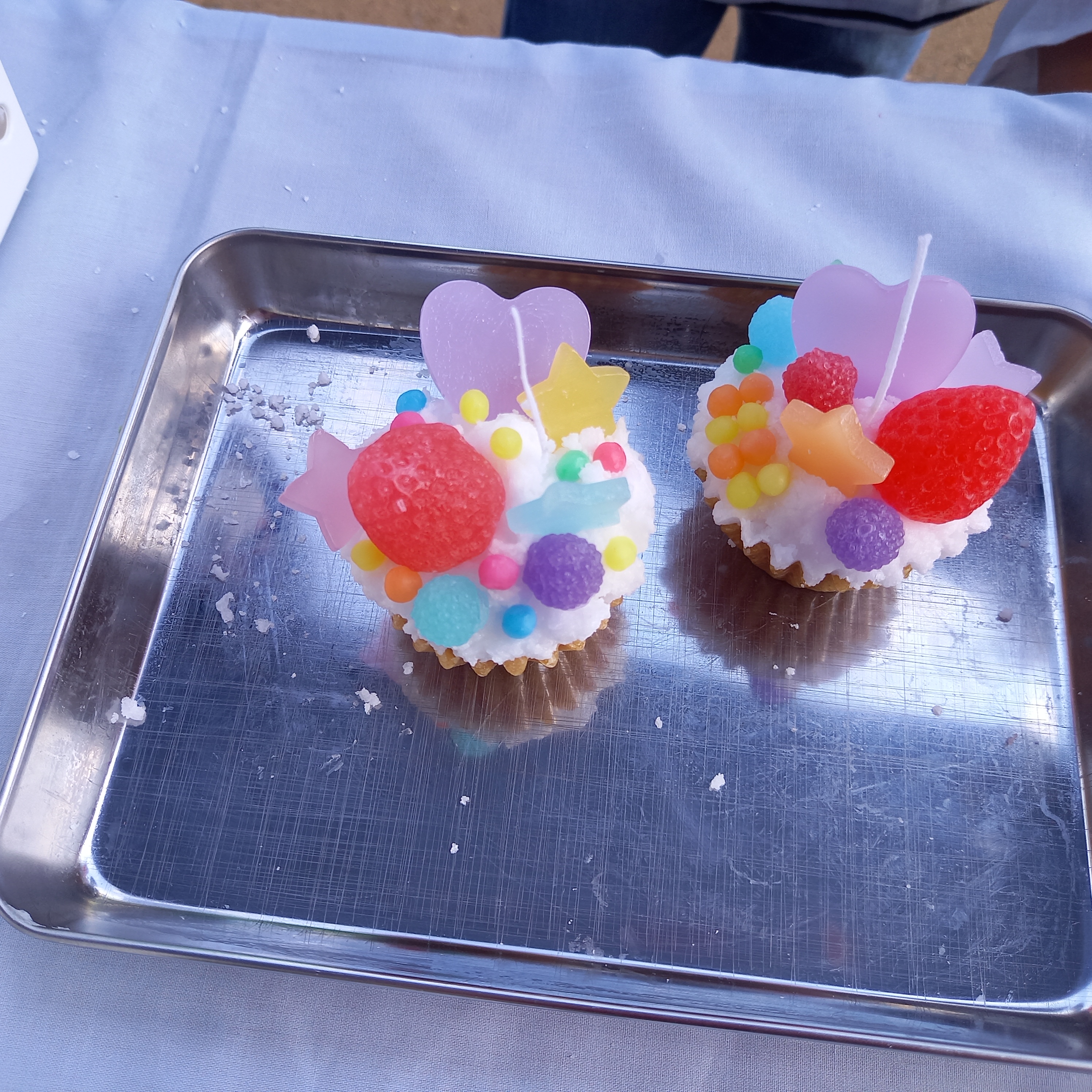 カップケーキキャンドルの作り方～ワークショップVer.～の紹介画像4