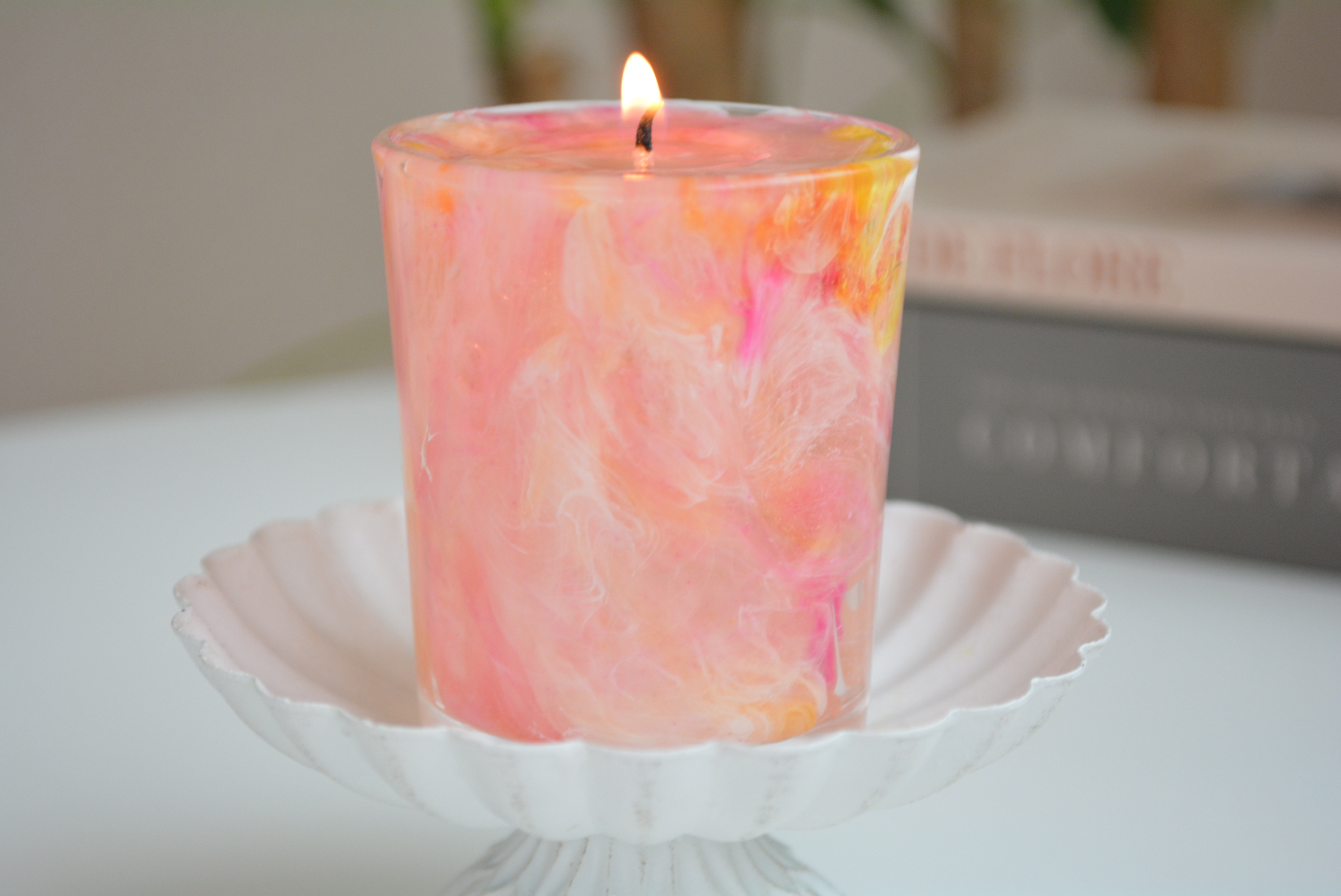 ジェルマーブルキャンドルの作り方の紹介画像1