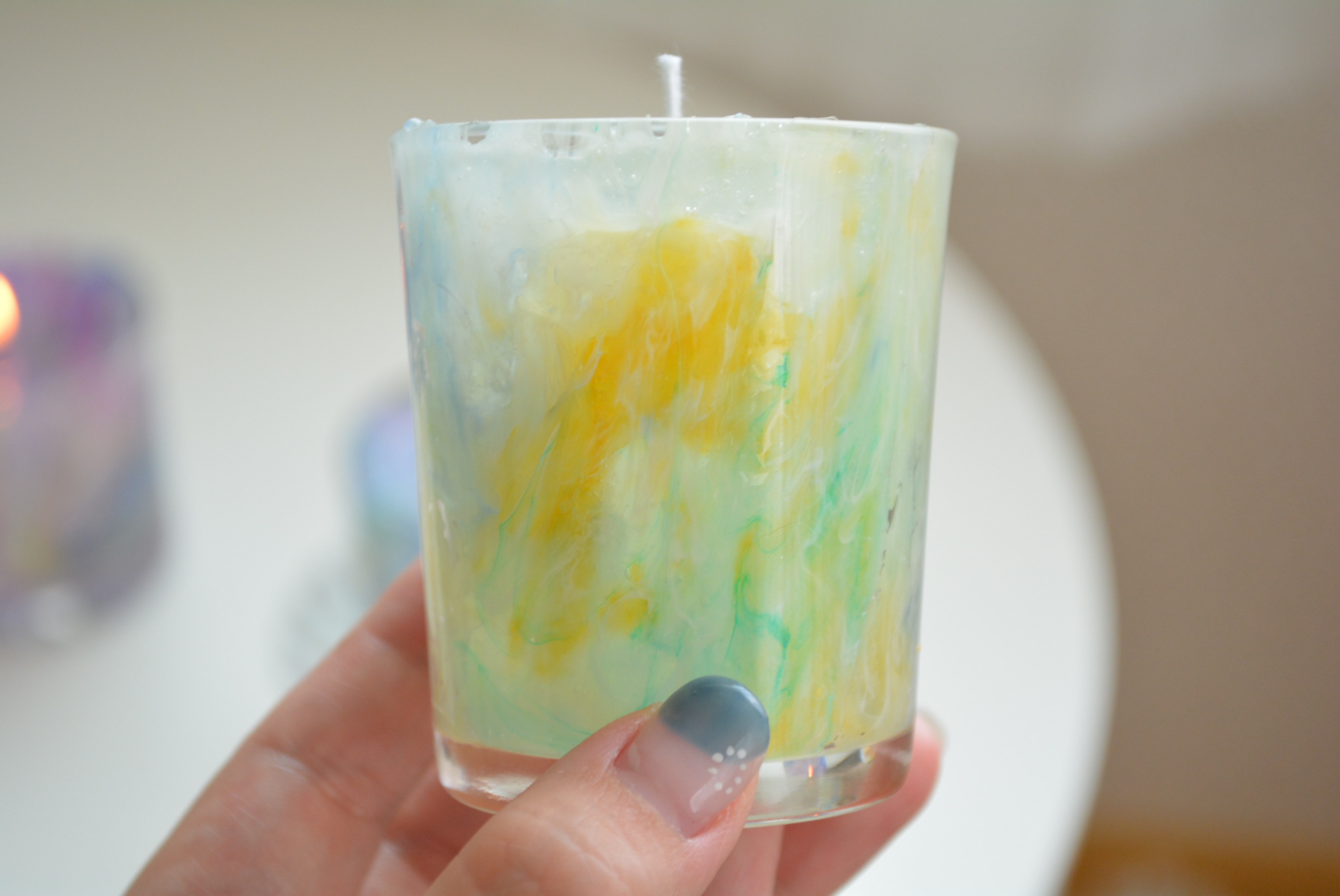 ジェルマーブルキャンドルの作り方の紹介画像2