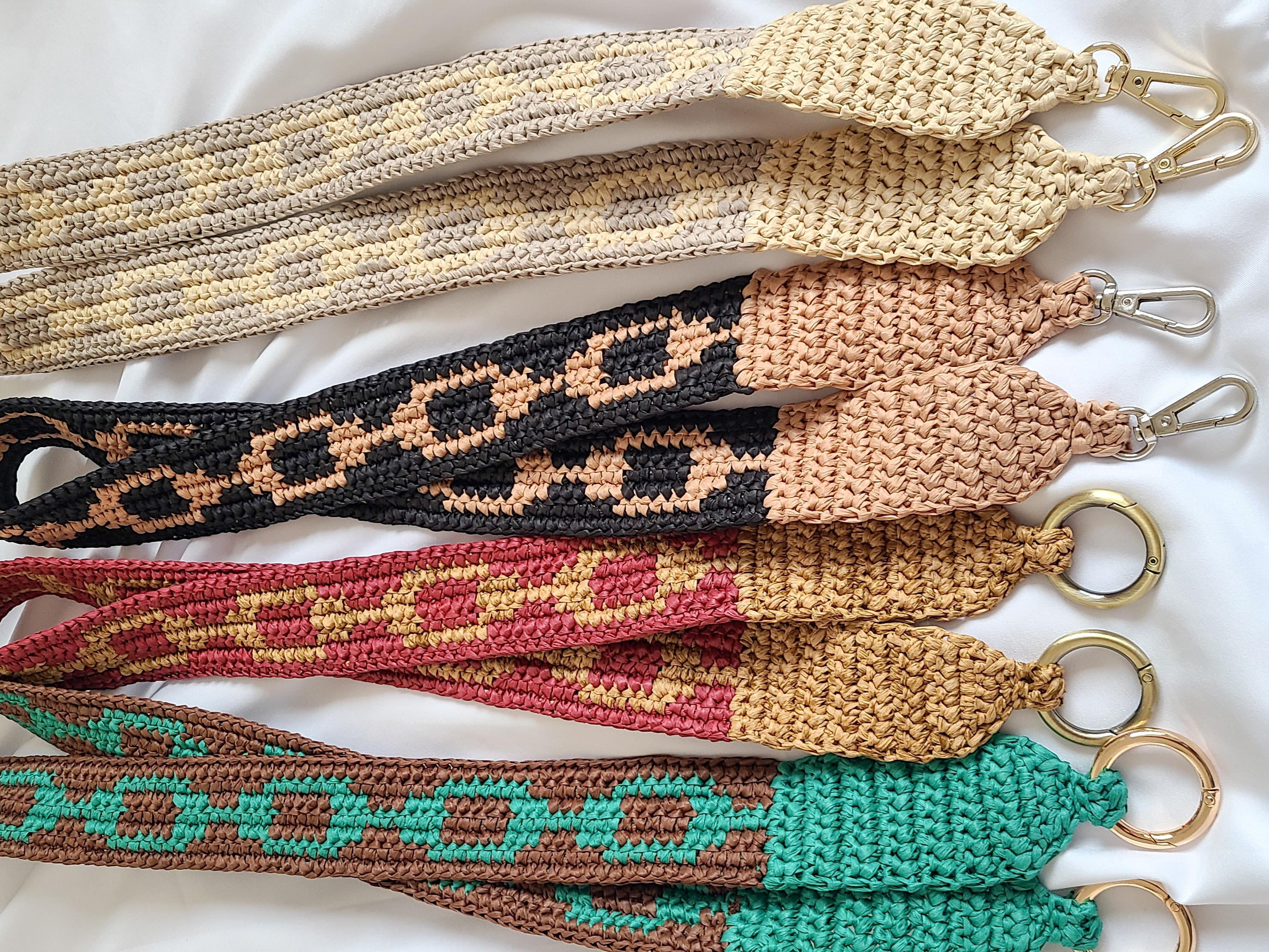 チェーン柄│ショルダーストラップの編み方の紹介画像5