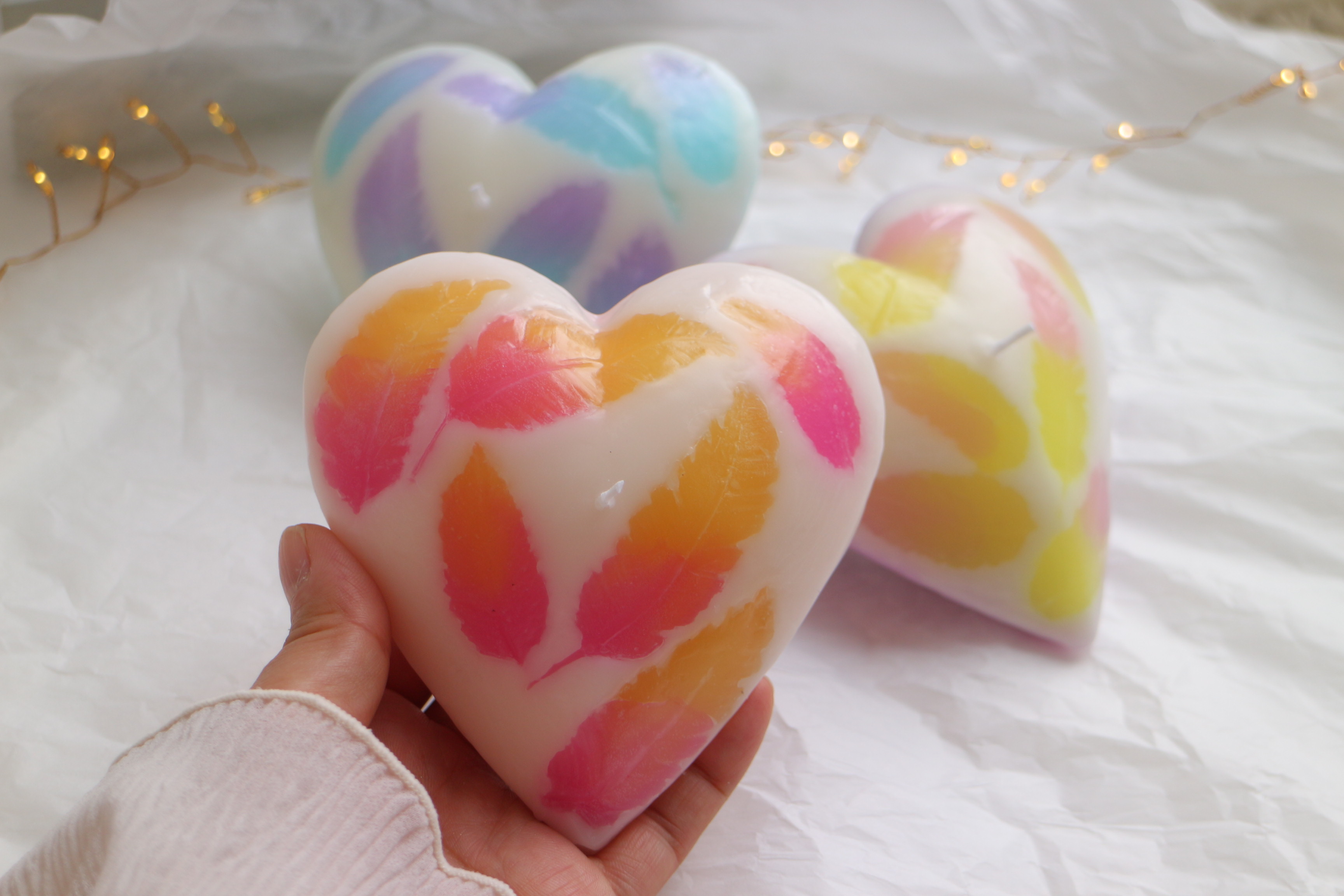 ハートのフェアリーキャンドルの作り方の紹介画像1