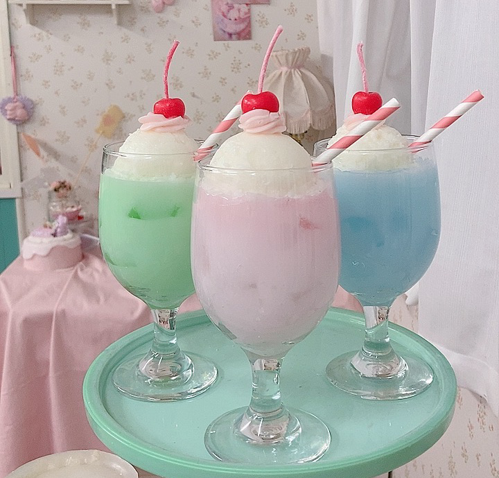 クリームソーダキャンドルの作り方の紹介画像2