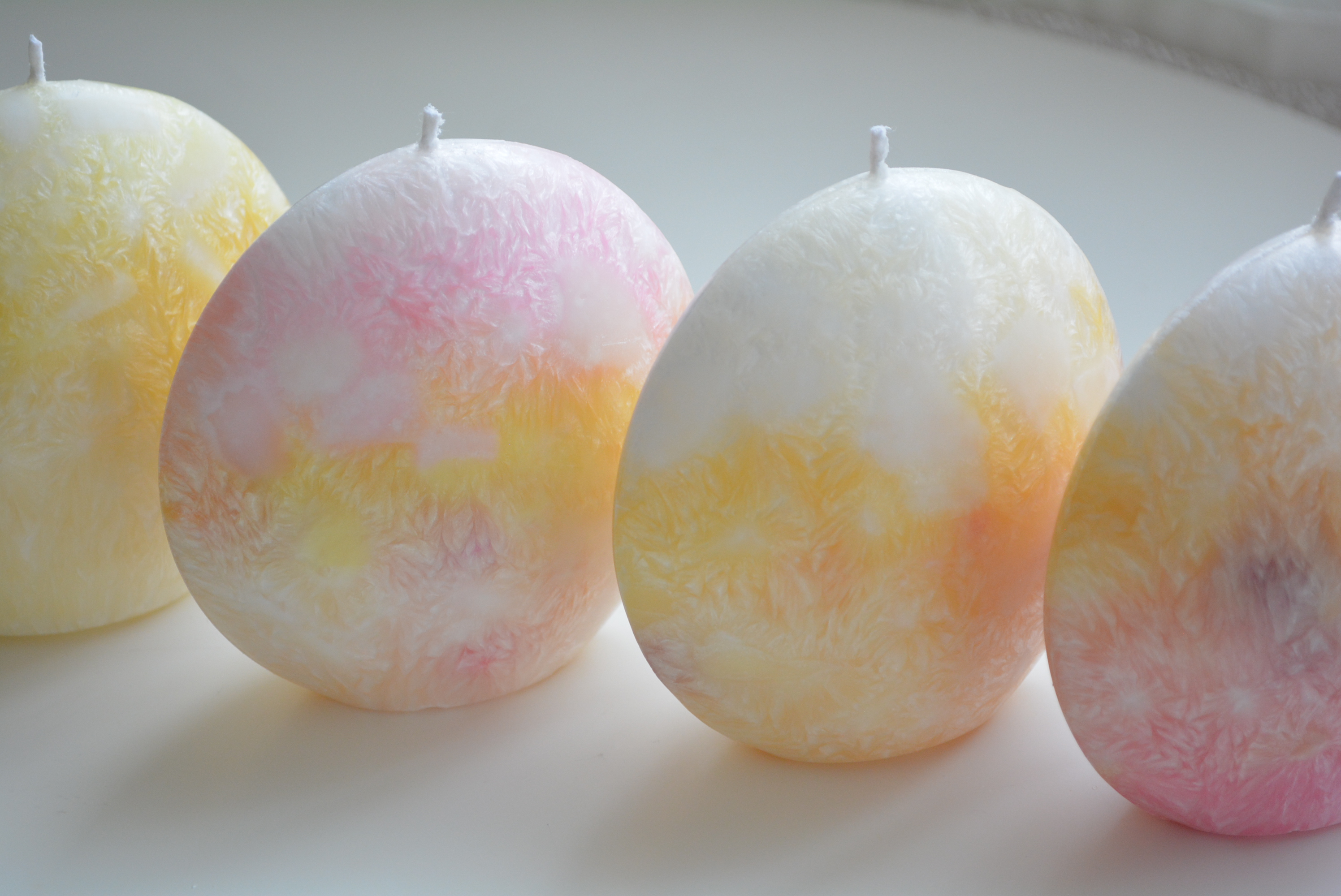 アロマパームグラデーションキャンドルの作り方の紹介画像5