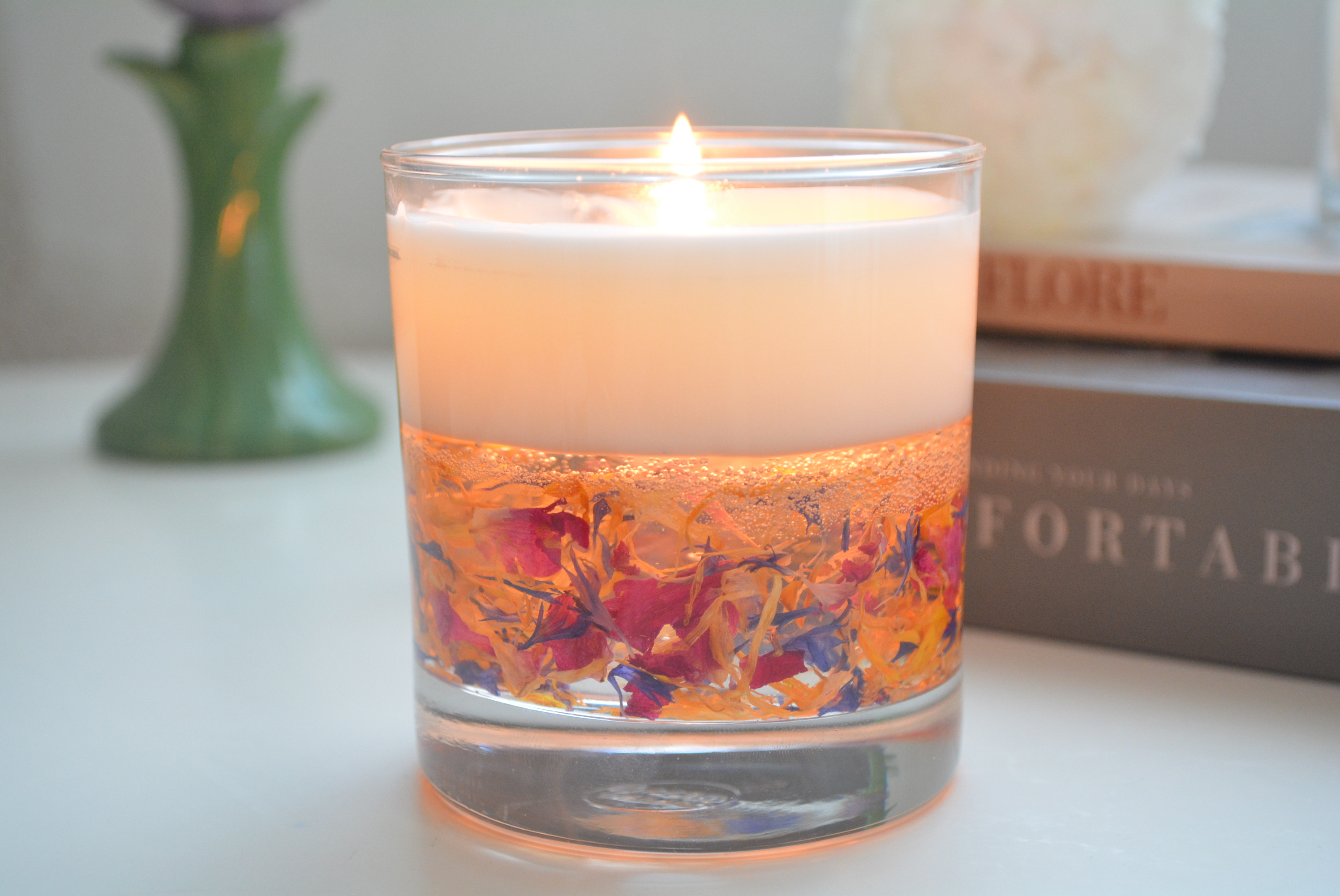 アロマジェルボタニカルキャンドルの作り方の紹介画像1