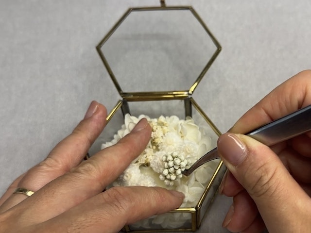 ガラスケースリングピローの作り方の紹介画像7
