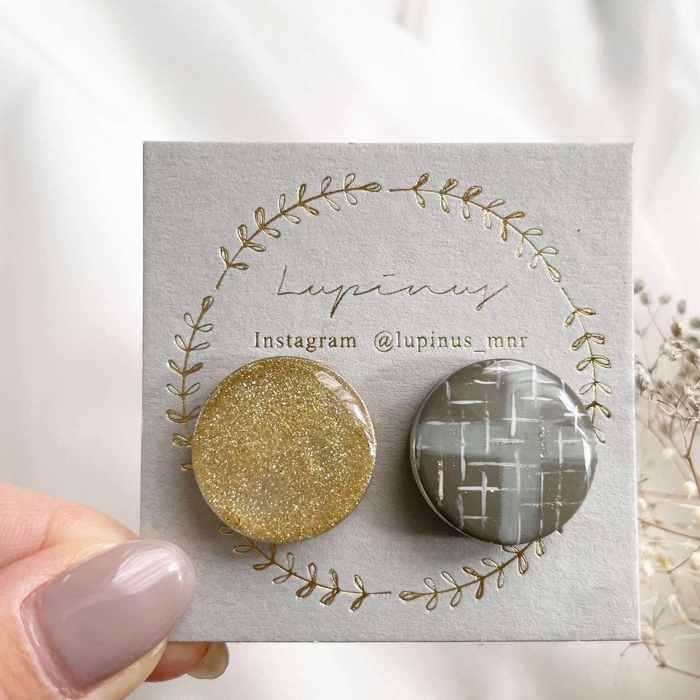 ツイードニュアンスの作り方【レジンaccessory】の紹介画像1