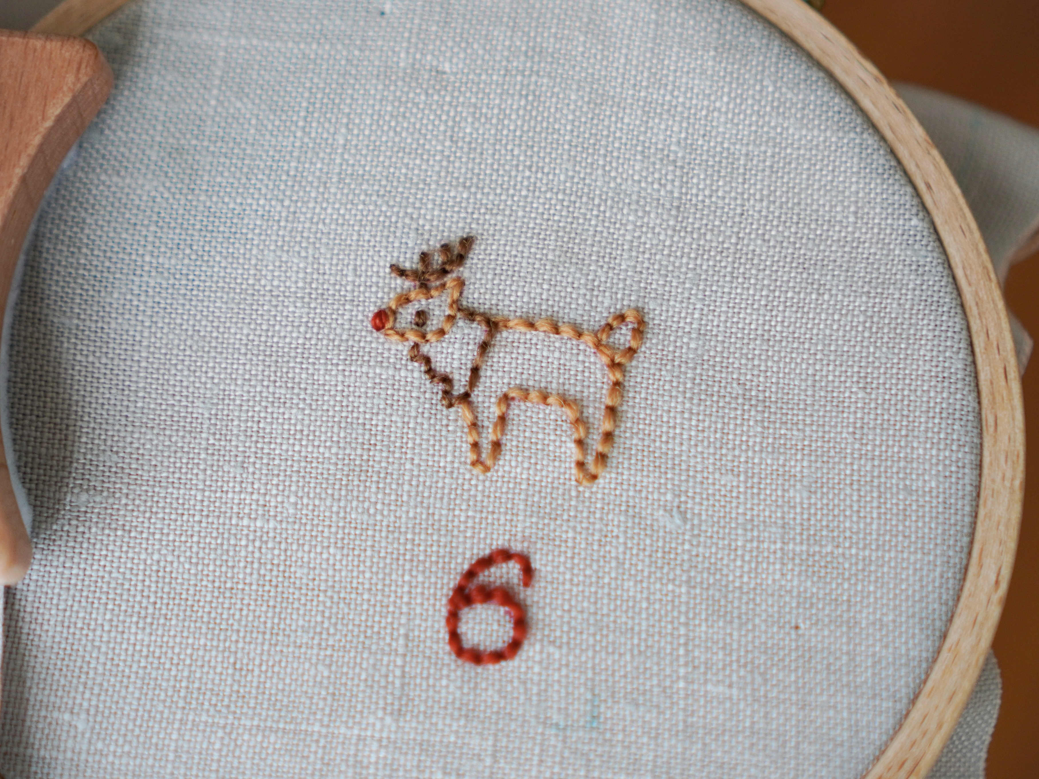 ウール刺繍糸で作る アドベントカレンダーの作り方の紹介画像9