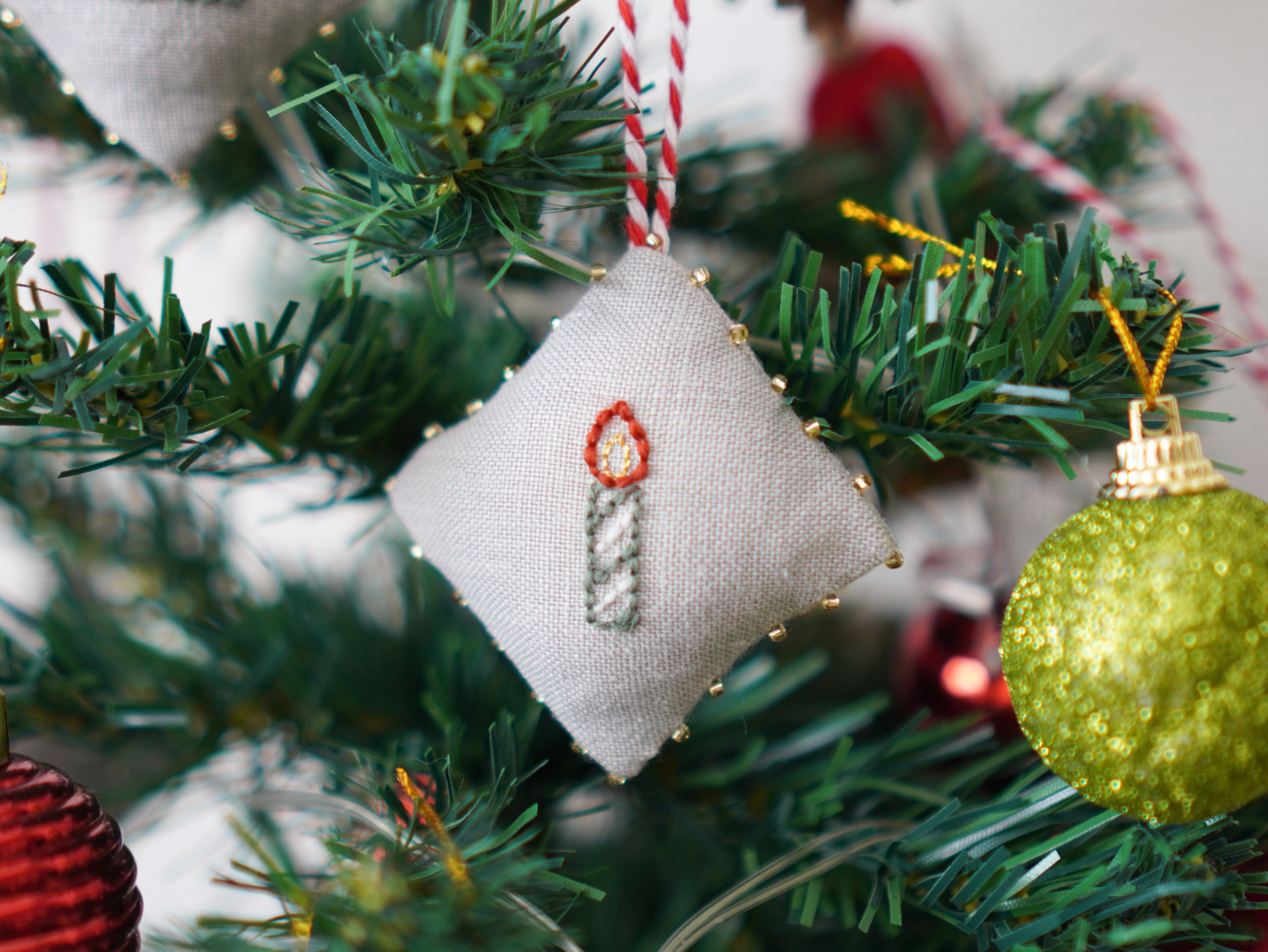 ウール刺繍糸で作る アドベントカレンダーの作り方の紹介画像12