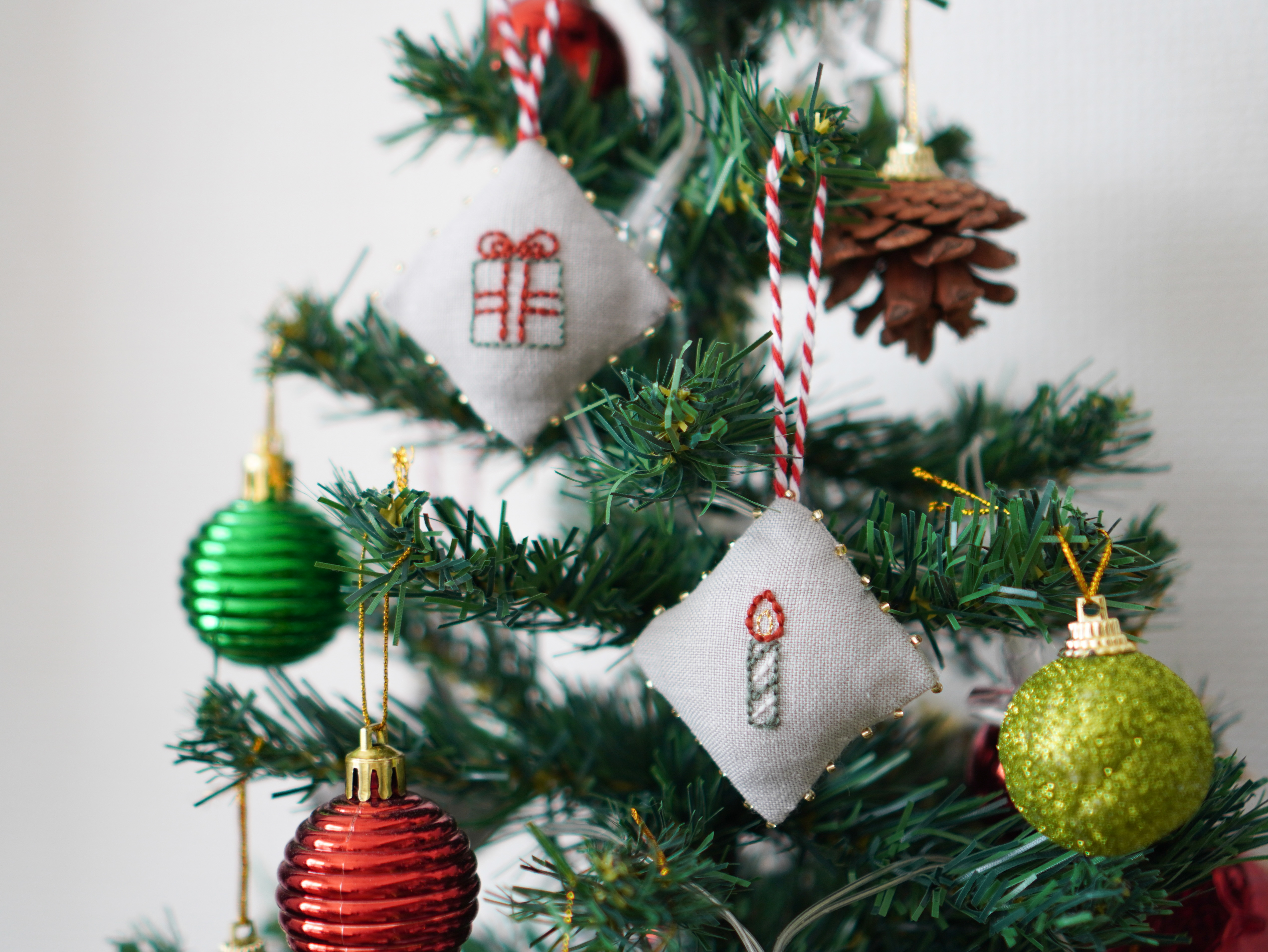 ウール刺繍糸で作る アドベントカレンダーの作り方の紹介画像13