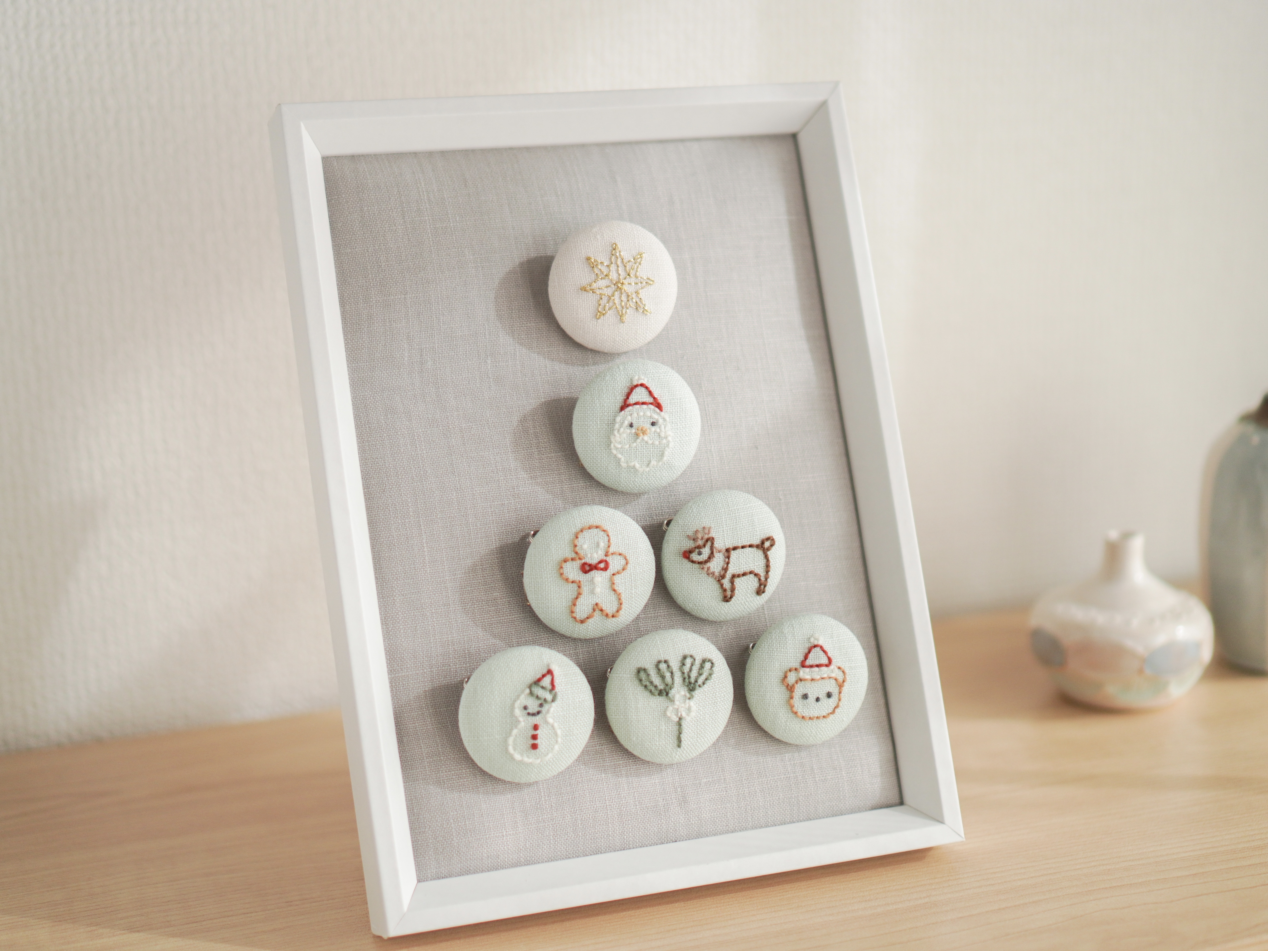 ウール刺繍糸で作る アドベントカレンダーの作り方の紹介画像15