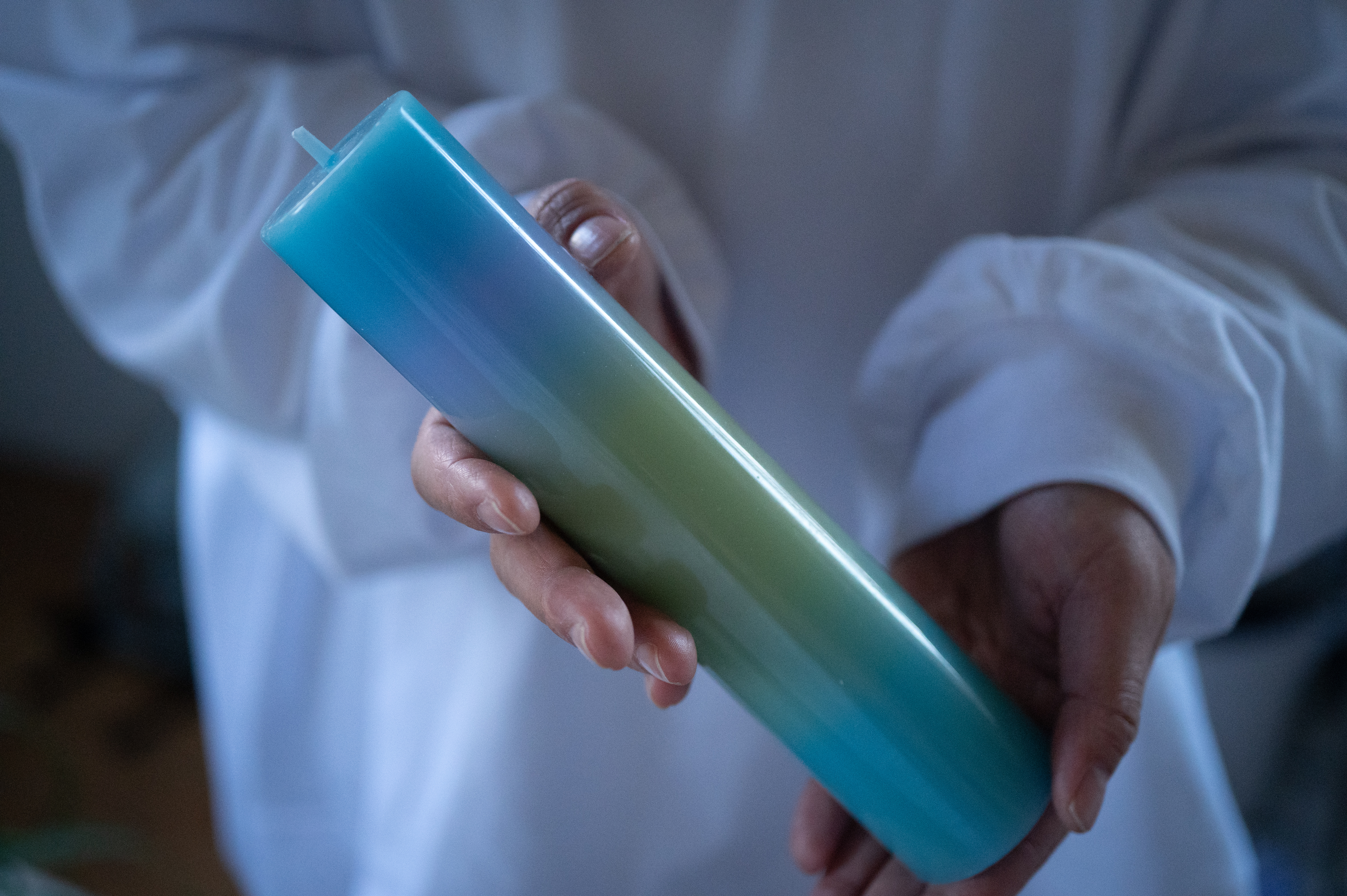 12/24まで30%OFF（4,000円→2,800円）✴︎スタンダードグラデーションキャンドル（円柱）の作り方の紹介画像3