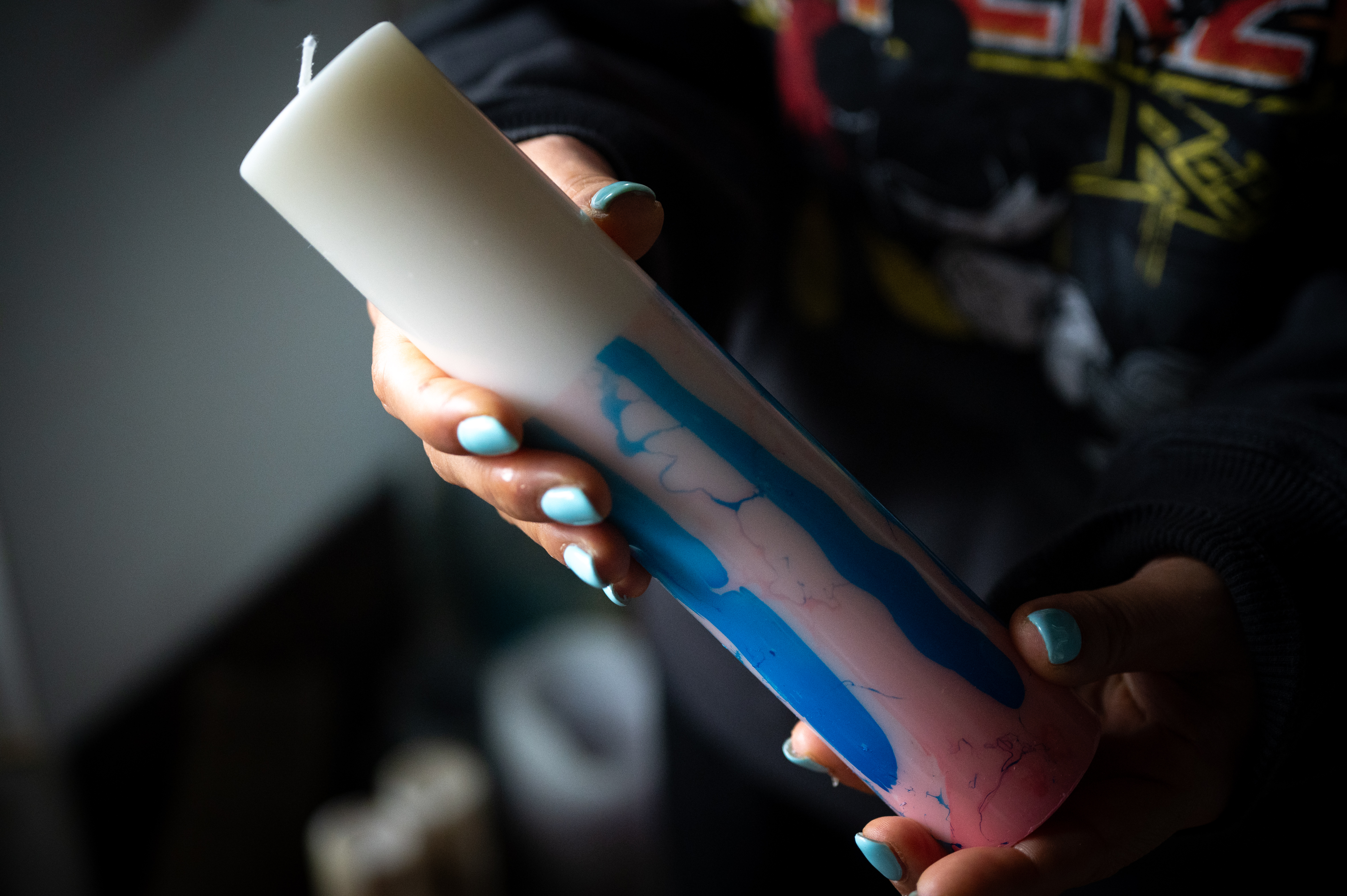 12/24まで50%OFF（3,000円→1,500円）✴︎イージーマーブルキャンドルの作り方の紹介画像2