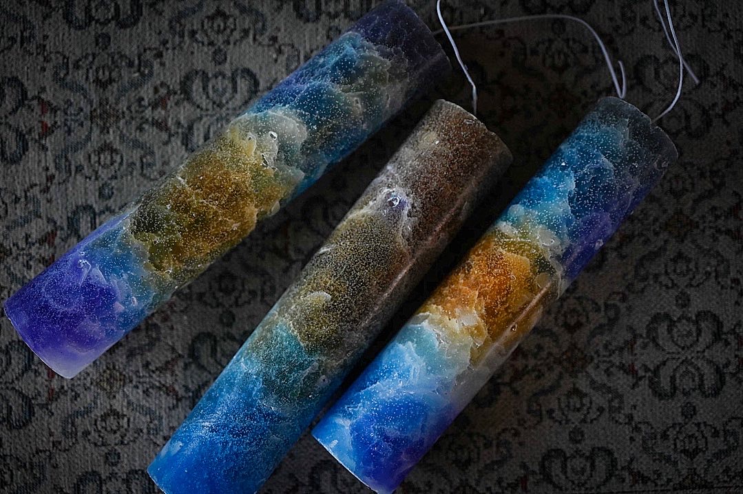 30%OFF（4,000円→2,800円）✴︎バブルグラデーションキャンドルの作り方の紹介画像1