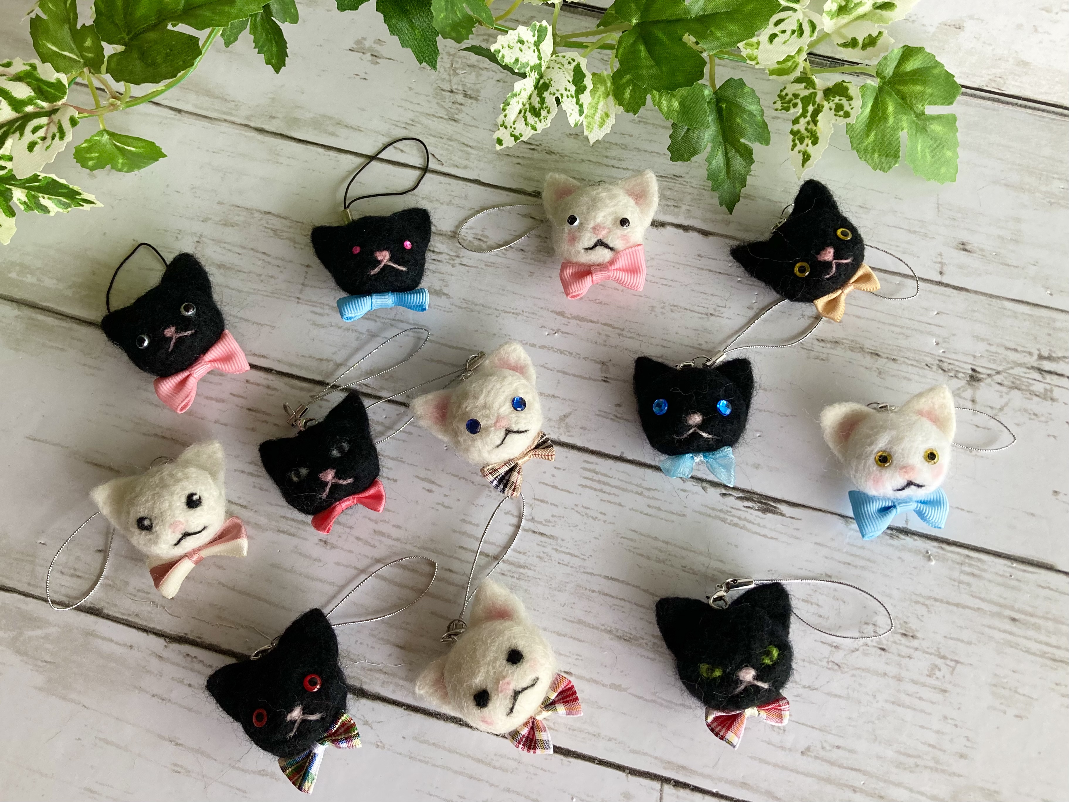 確認用】黒猫さん✽羊毛フェルト