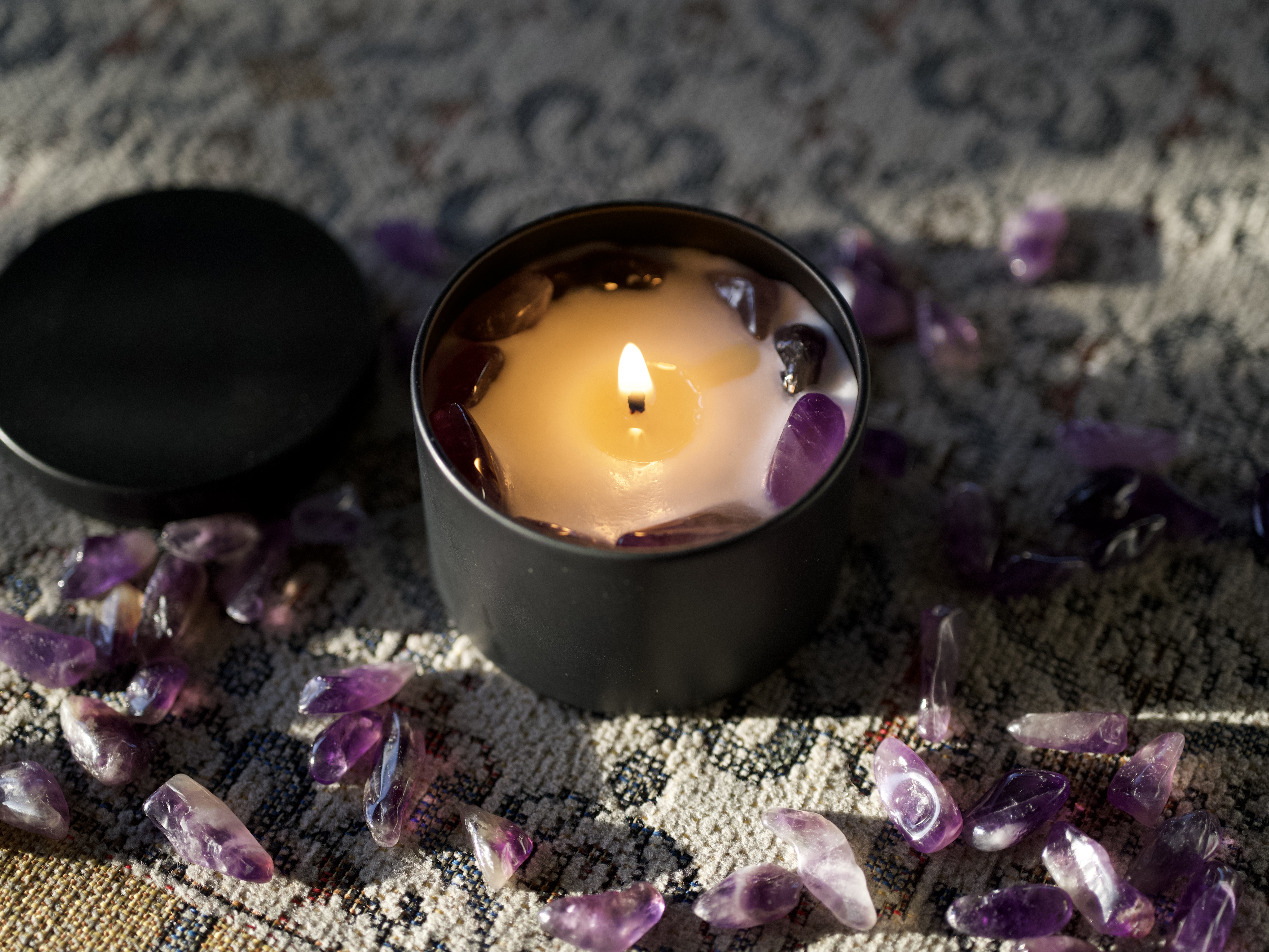 1/11まで30%OFF（2,500円→1,750円）✴︎ 誕生石チップを使ったアロマキャンドルの作り方の紹介画像1