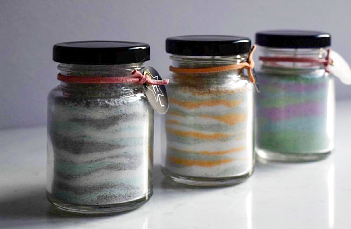 1/11まで30%OFF（3,500円→2,450円）✴︎ パウダーマーブルキャンドルの作り方の紹介画像1