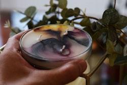 30%OFF（3,000円→2,100円）✴︎オーロラキャンドル ビーズワックスver. の作り方の紹介画像4