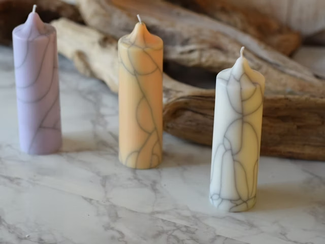 1/11まで30%OFF（3,500円→2,450円）✴︎ブラッククラックキャンドルの作り方の紹介画像1