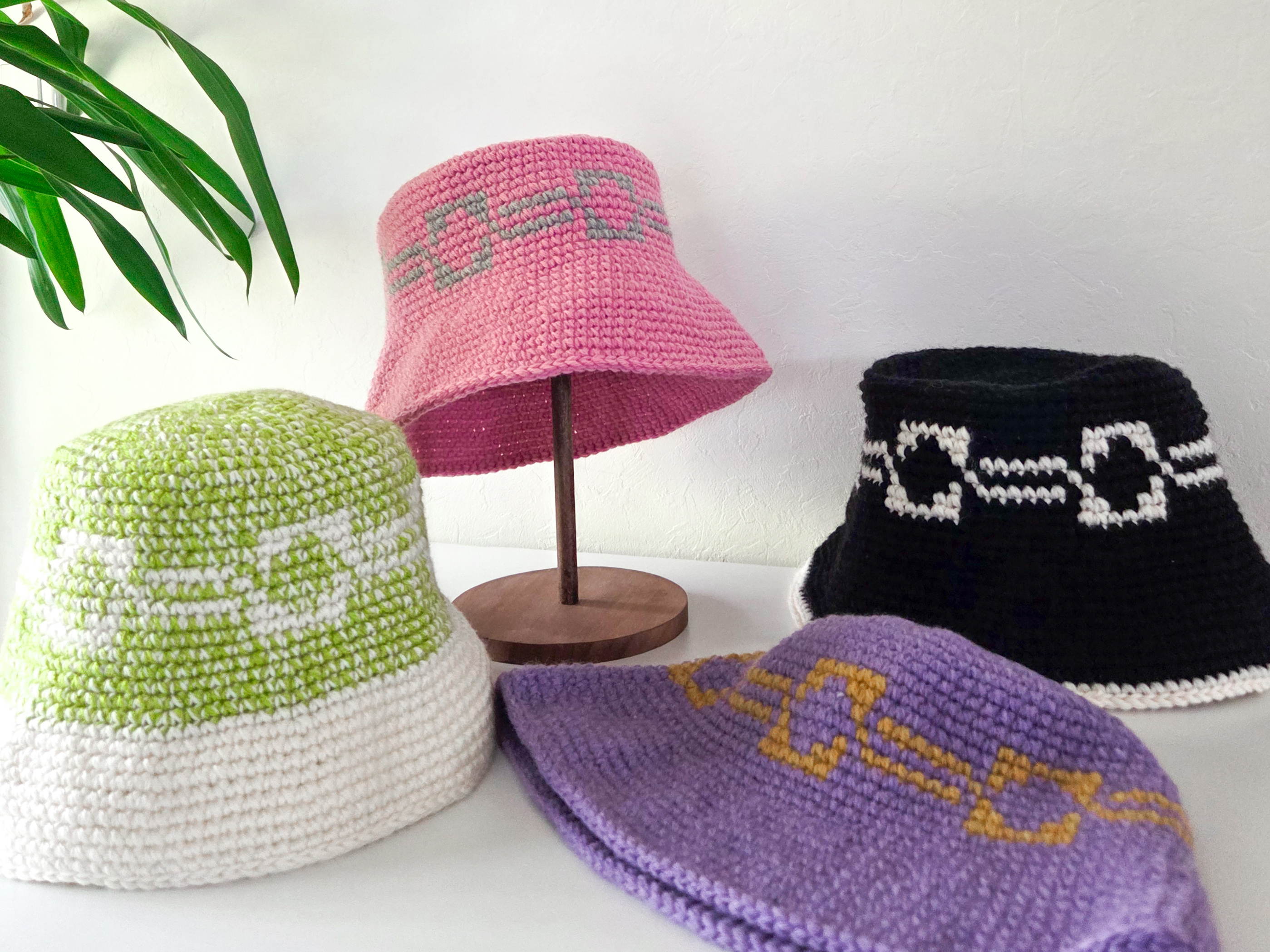 バケットハットの編み方｜深めフォルム【編み図付き】】の紹介画像4