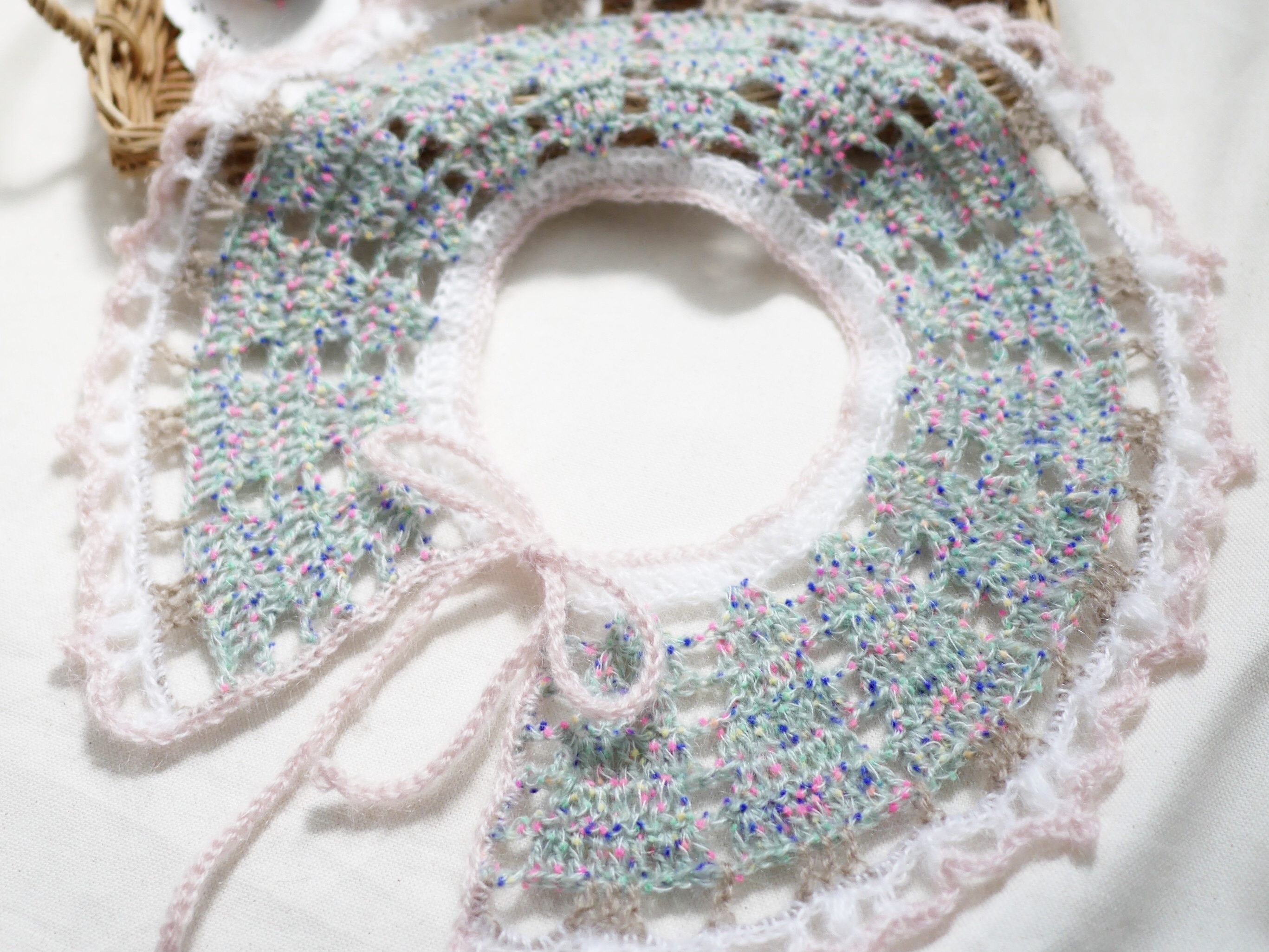 かぎ針編み｜もみの木カラーのつけ襟制作講座の紹介画像3