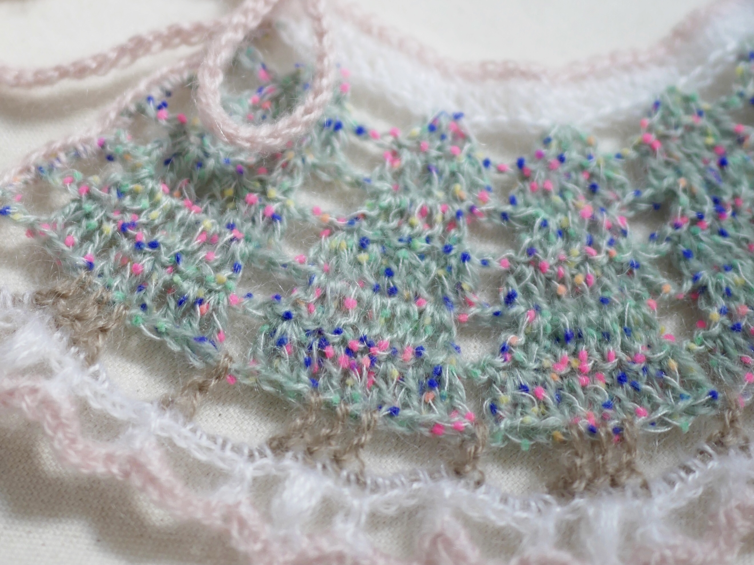 かぎ針編み｜もみの木カラーのつけ襟制作講座の紹介画像4