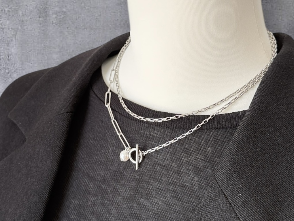 淡水パール2wayネックレスの作り方の紹介画像9