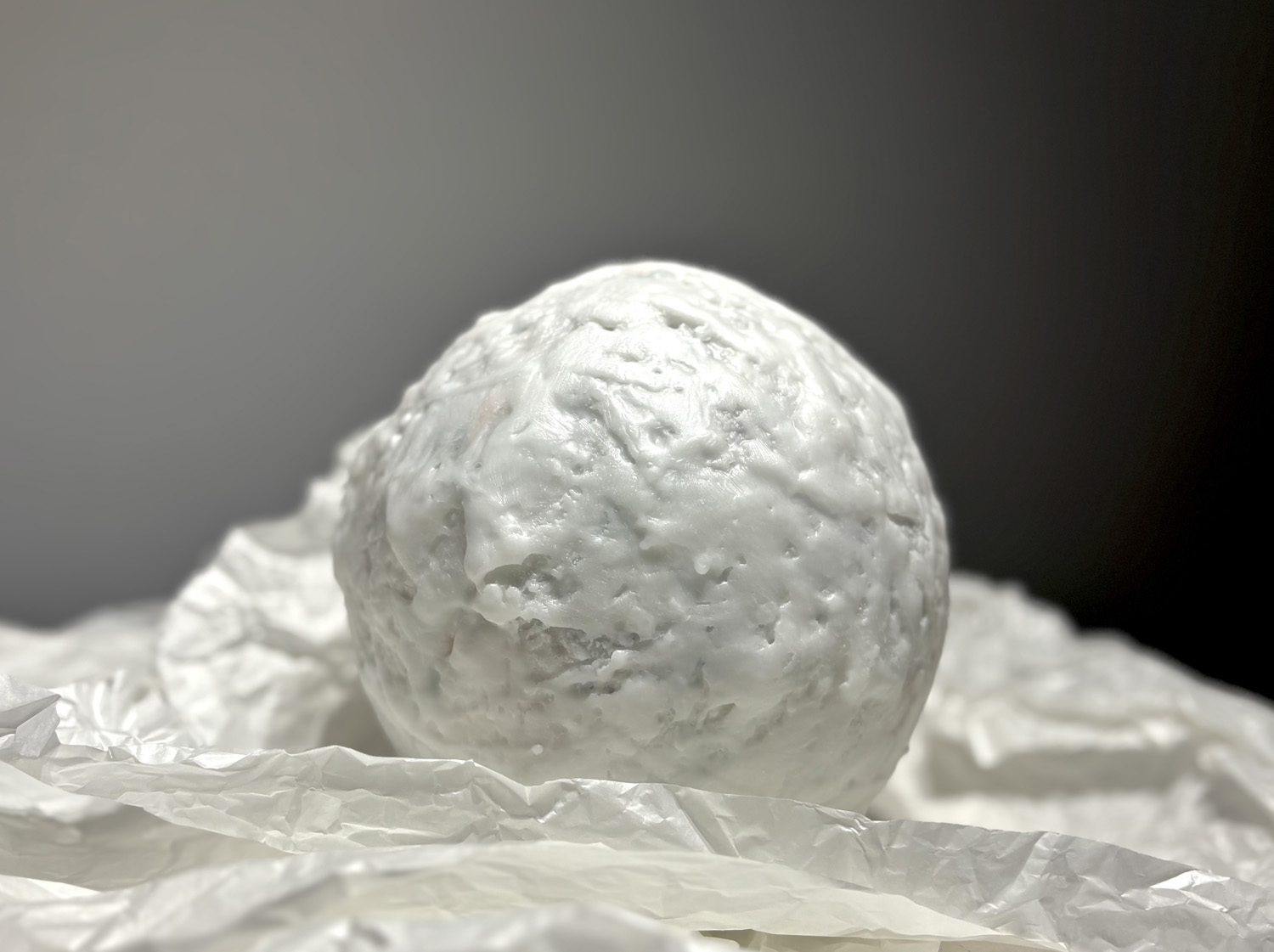 「雪帽子」キャンドルワックスで作るLEDライト専用シェードの紹介画像2