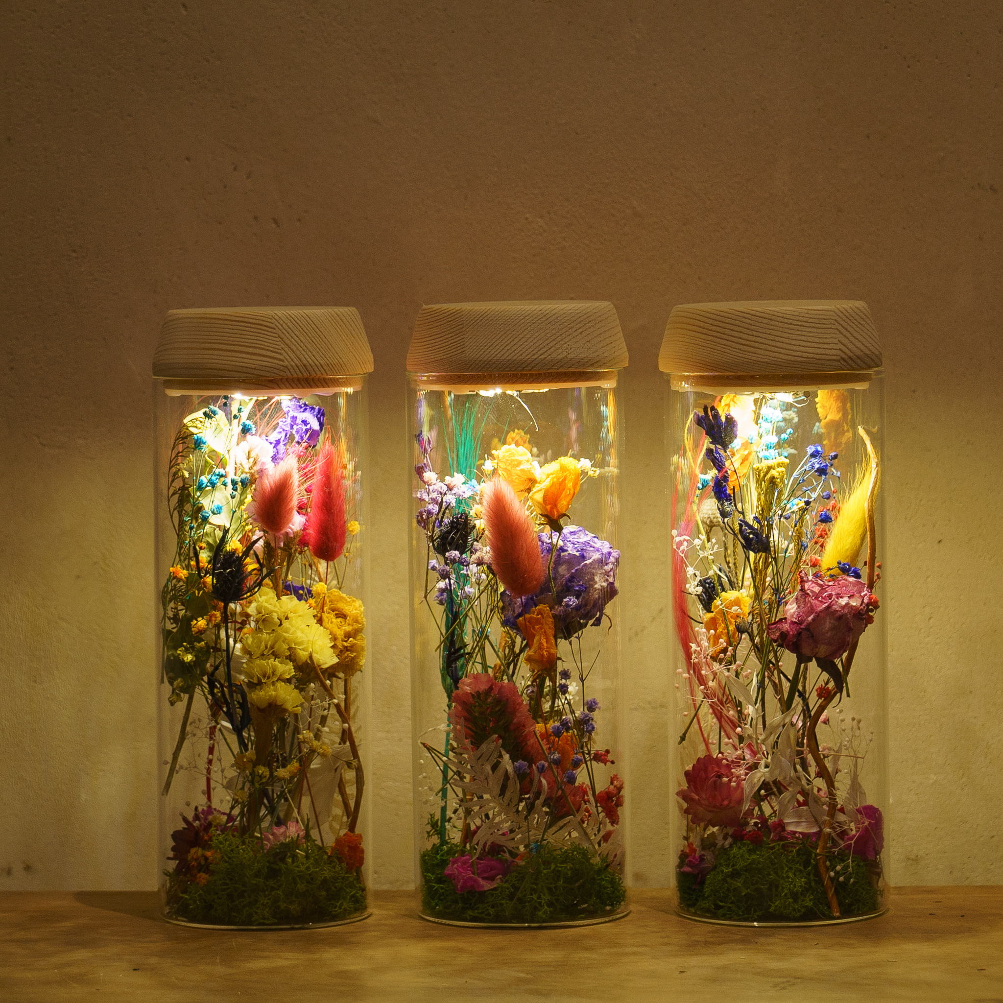 テラリウムボトルフラワーの作り方の紹介画像3