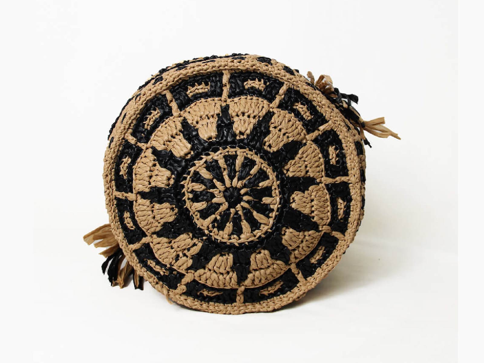 〈かぎ針編み〉曼荼羅バケツショルダーの編み方【編み図付き】の紹介画像5