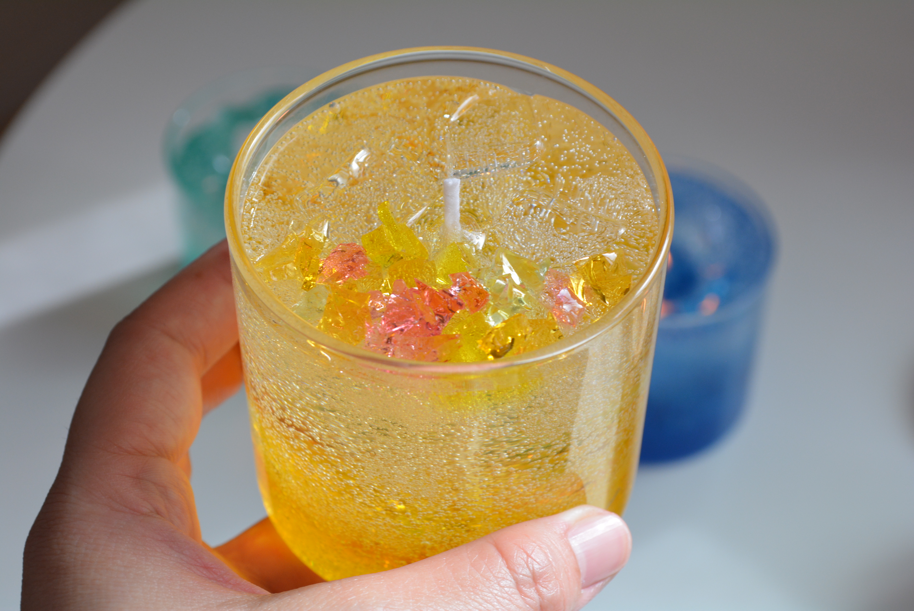 Soda Jelly candleの作り方(ソーダジェリーキャンドル)の紹介画像1