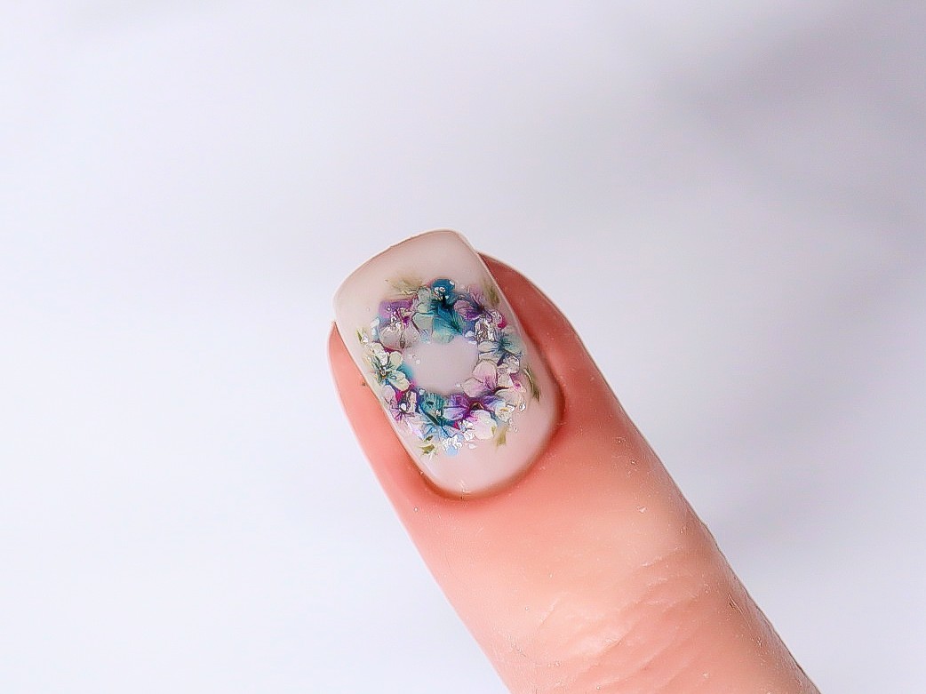 【失敗しない】繊細でかわいい紫陽花リースの作り方の紹介画像1