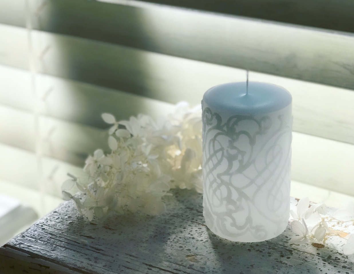 eclatのレースシルエットキャンドルの作り方の紹介画像1