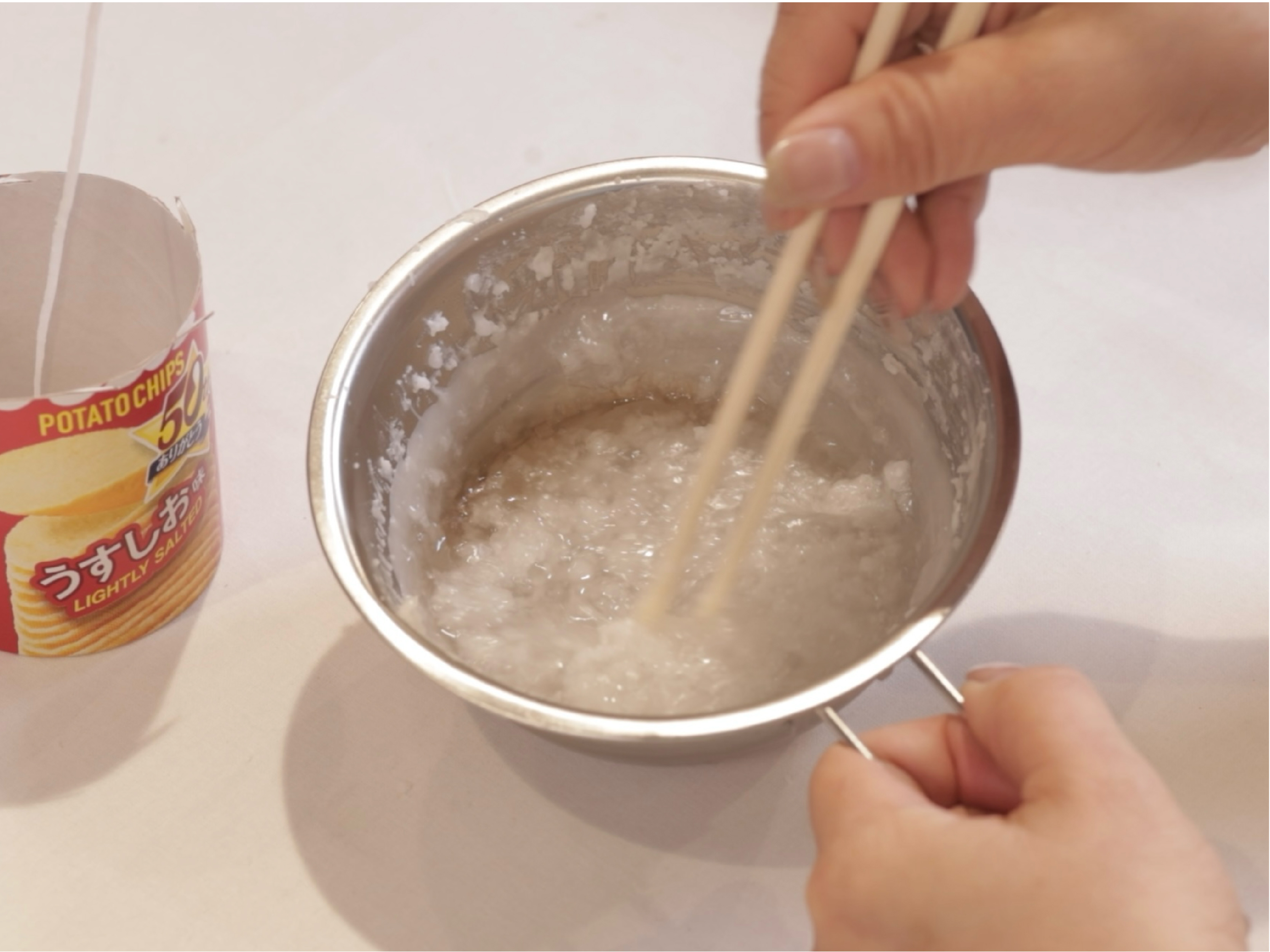 お菓子のパッケージで「テキスタイル風キャンドル」を作ろうの紹介画像3