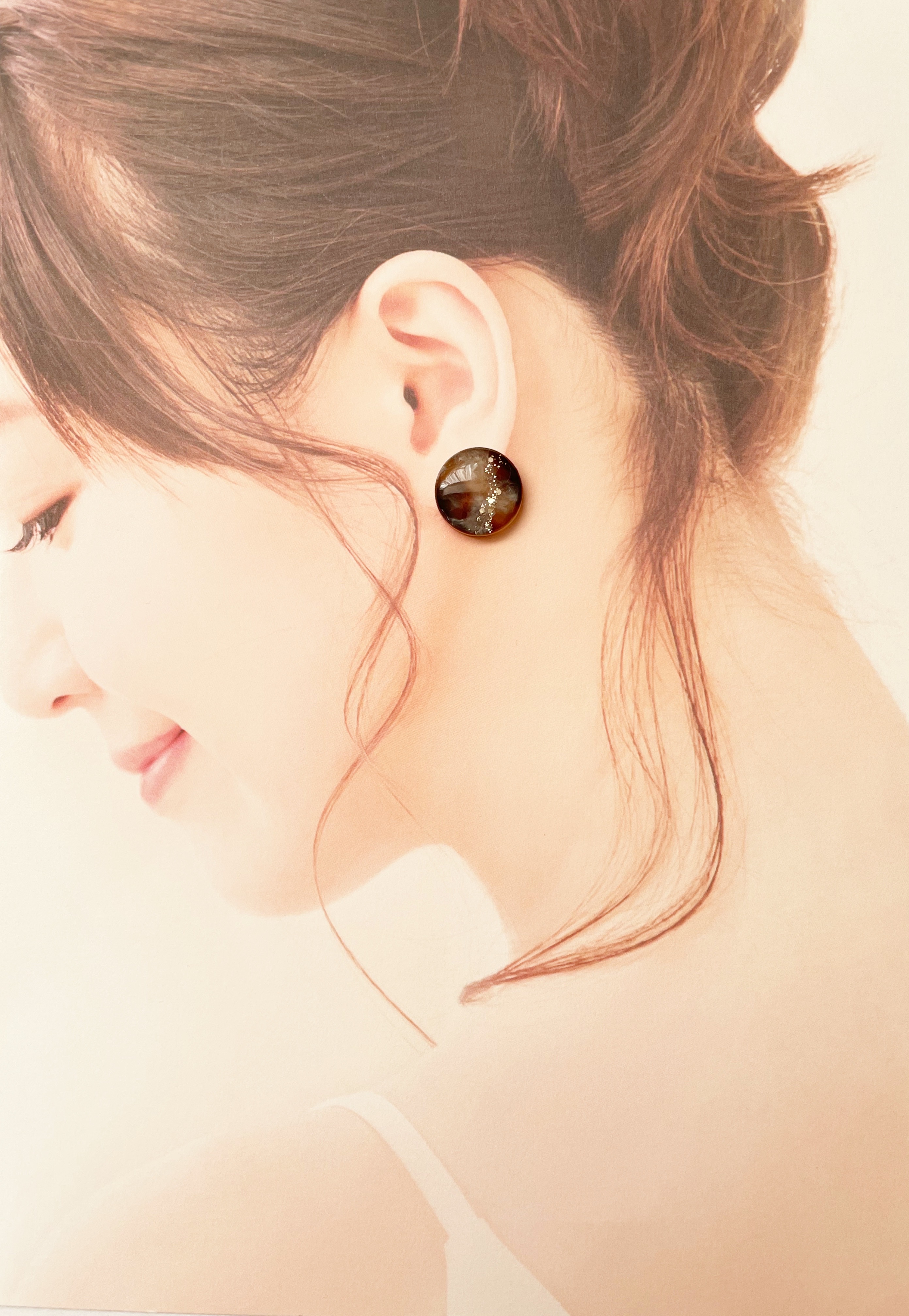 ニュアンス大理石の作り方【レジンaccessory】の紹介画像1