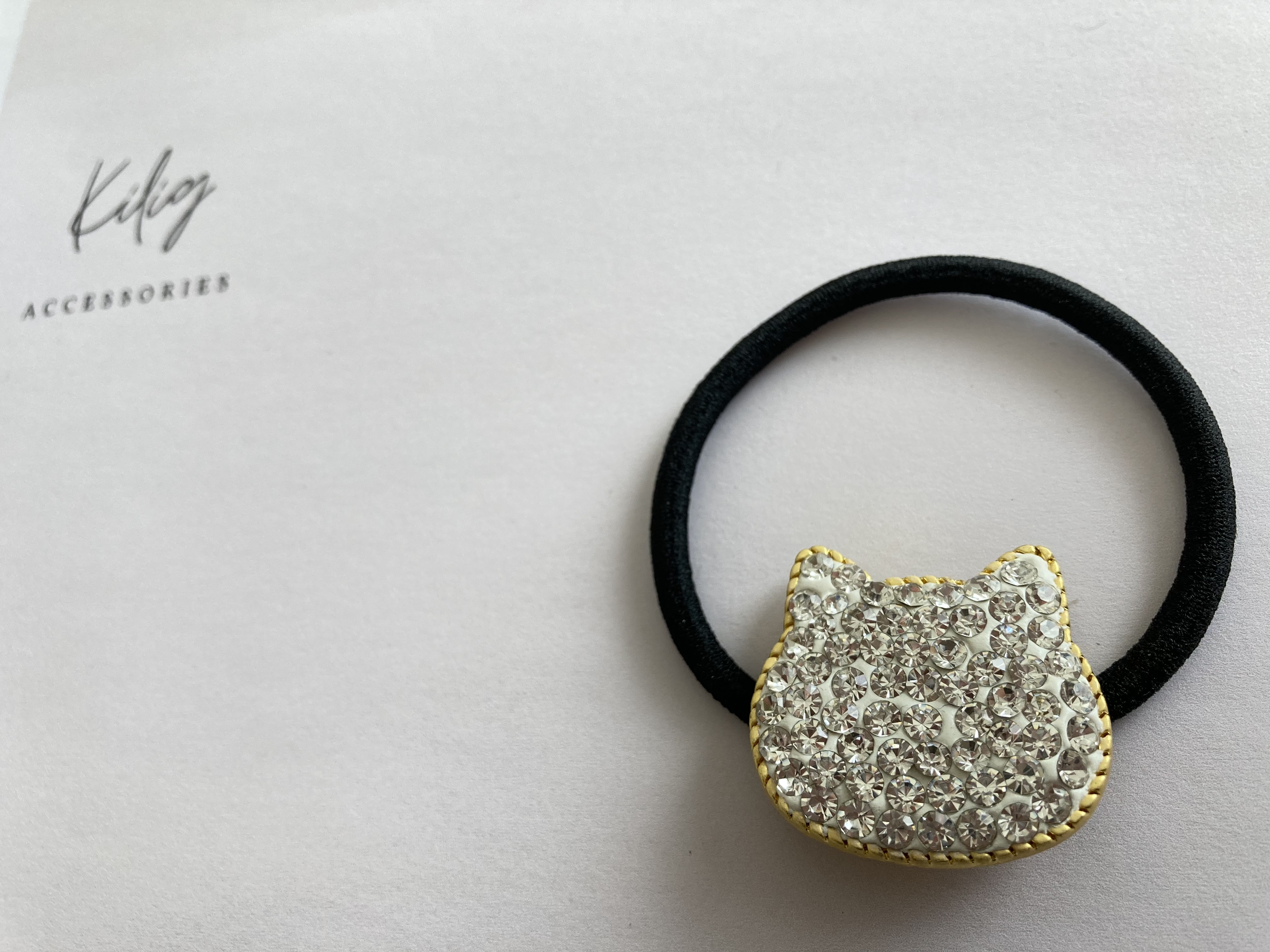 グルー系アクセサリーの基本〜キラキラ猫編の紹介画像1