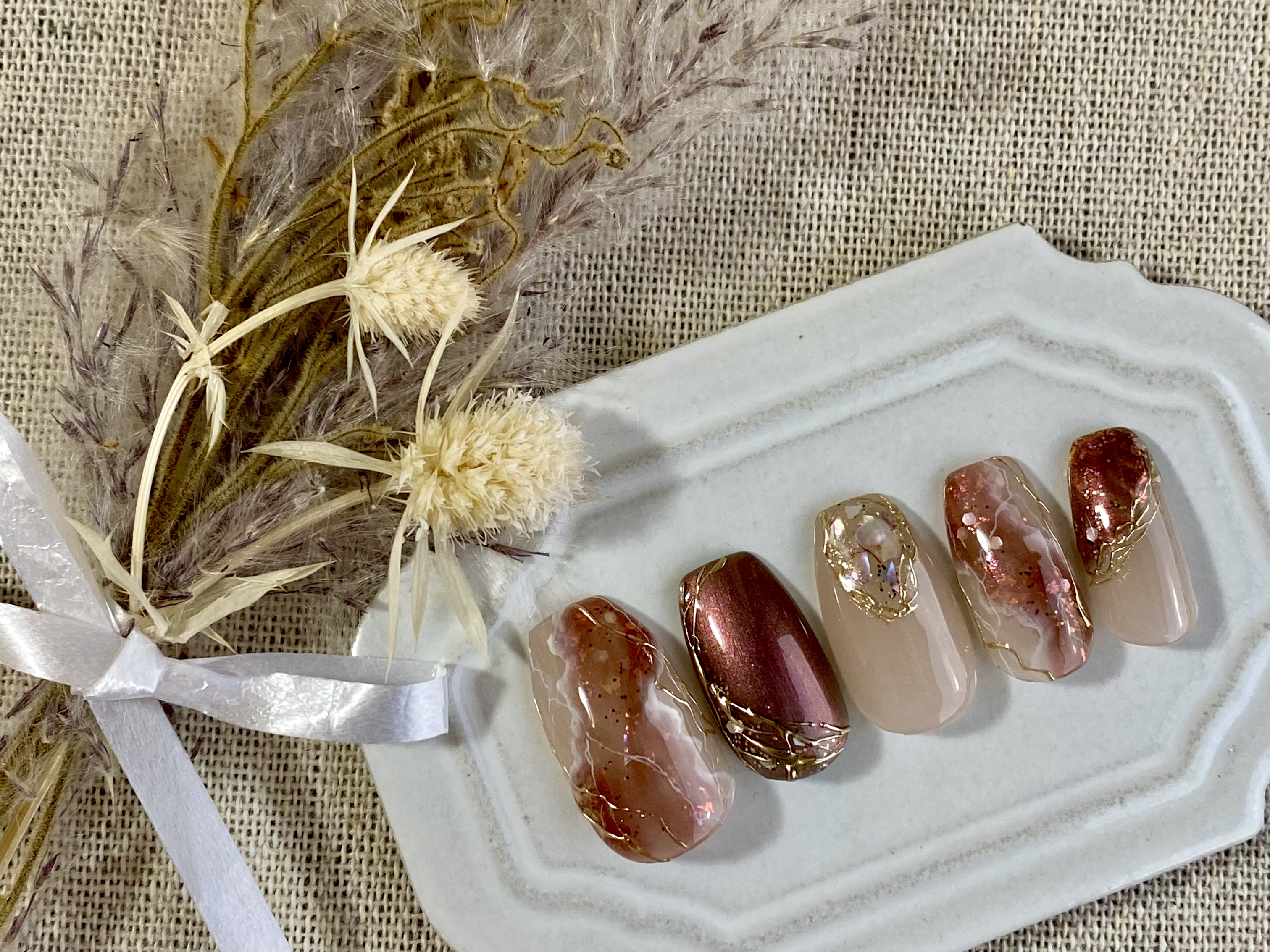 中からキラキラ✨基本の波アートのやり方の紹介画像2