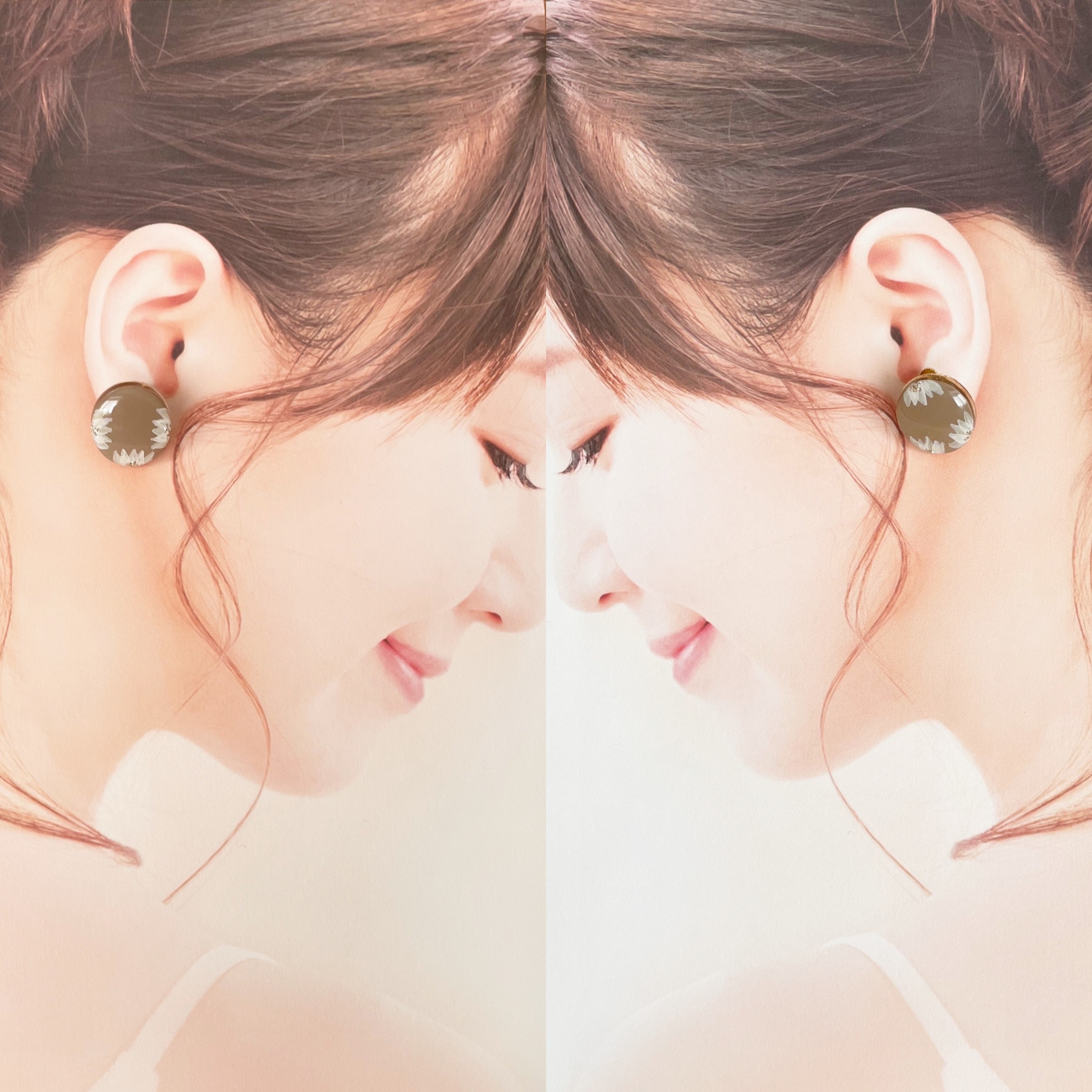 【レジン】簡単に立体感𓍯お花アートの作り方の紹介画像1