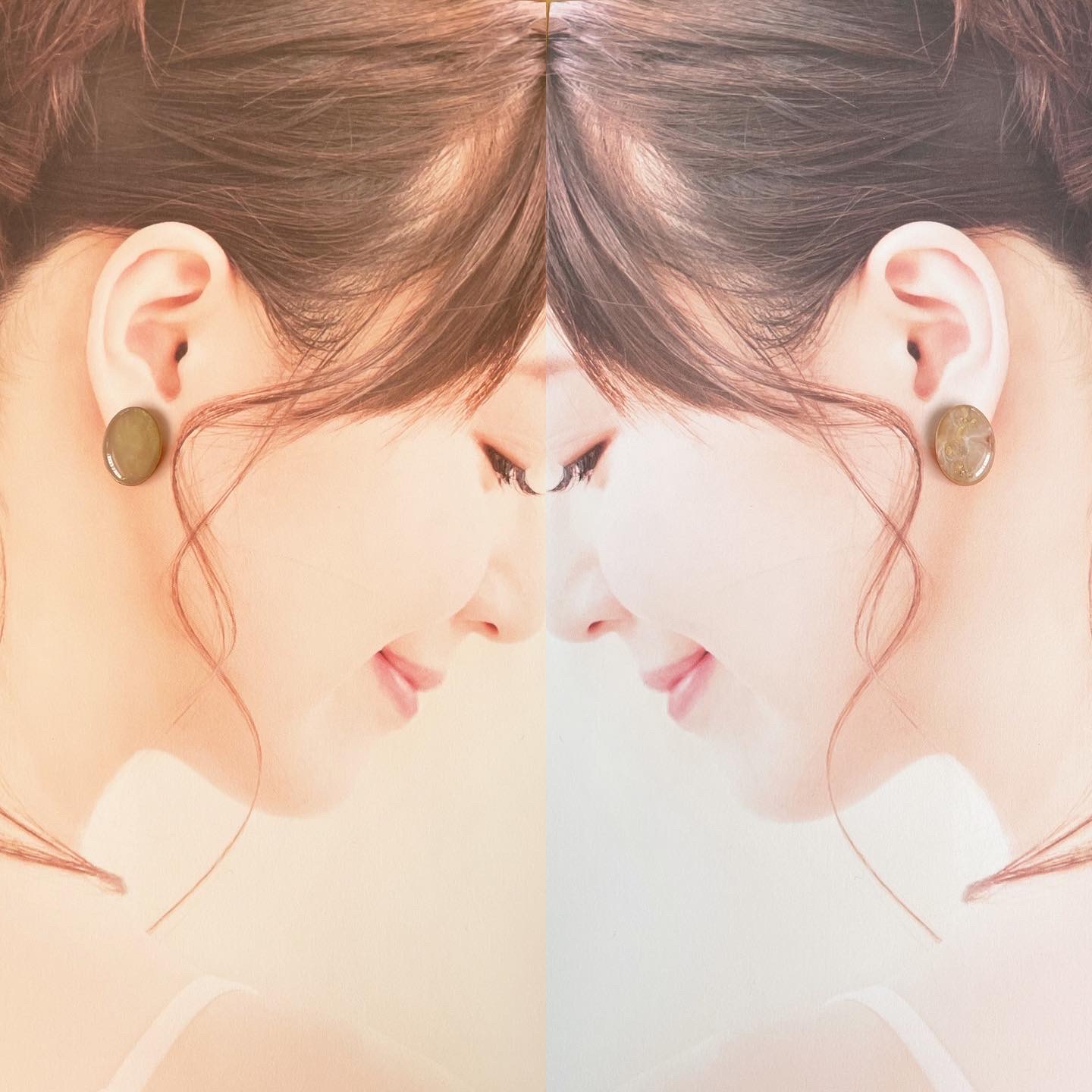 【レジン】ベージュニュアンスを簡単に作る𓍯ネイルホイル編の紹介画像2