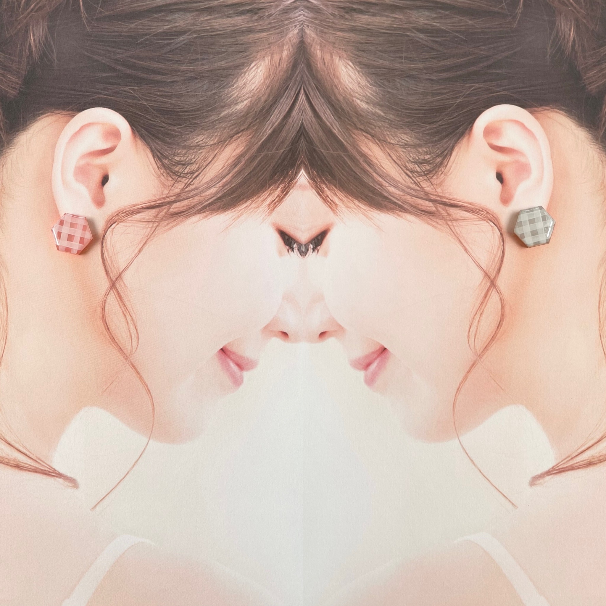 【レジン】ギンガムチェックの描き方の紹介画像1