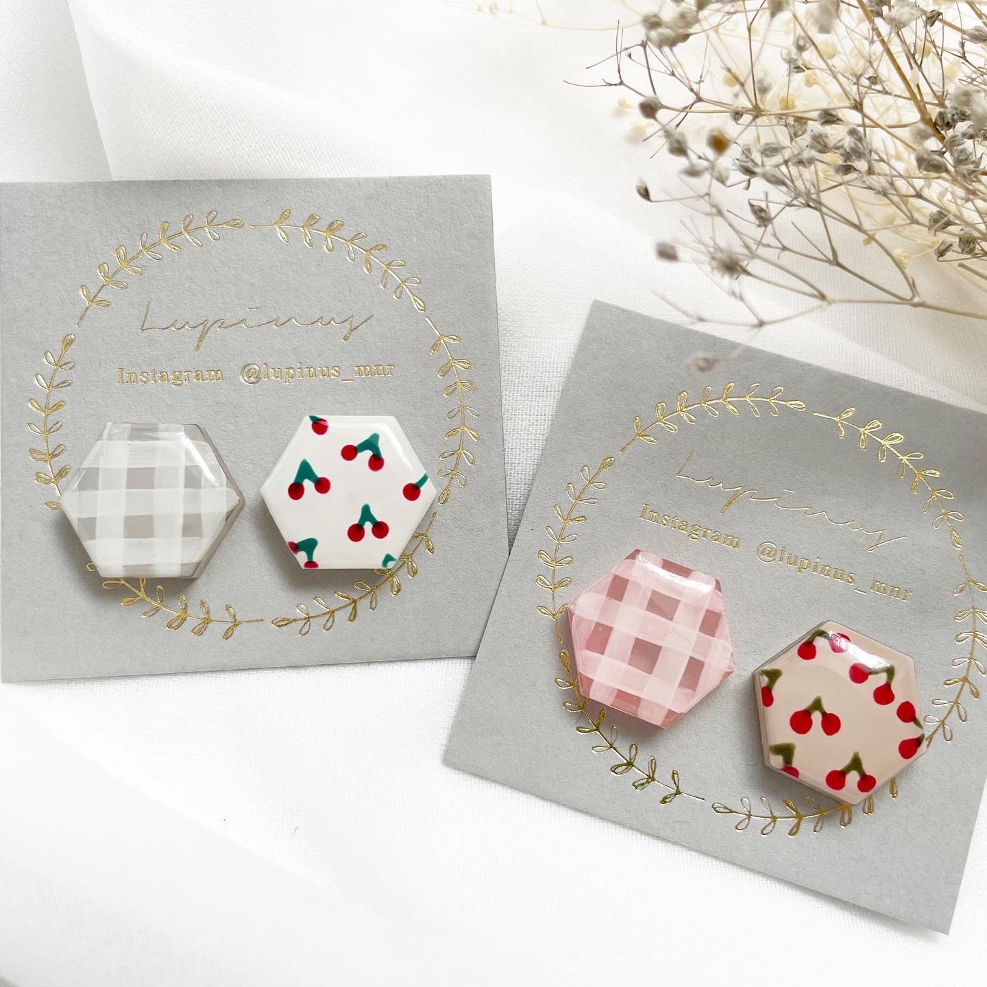 【レジン】ギンガムチェックの描き方の紹介画像2