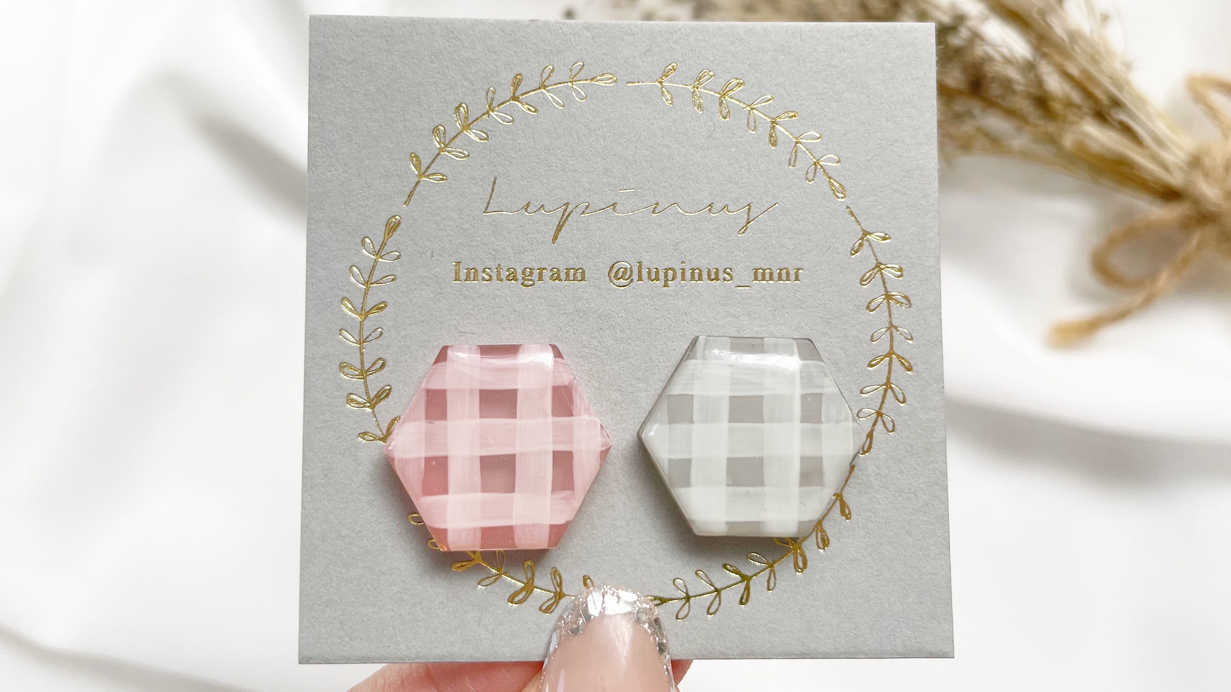 【レジン】ギンガムチェックの描き方の紹介画像3